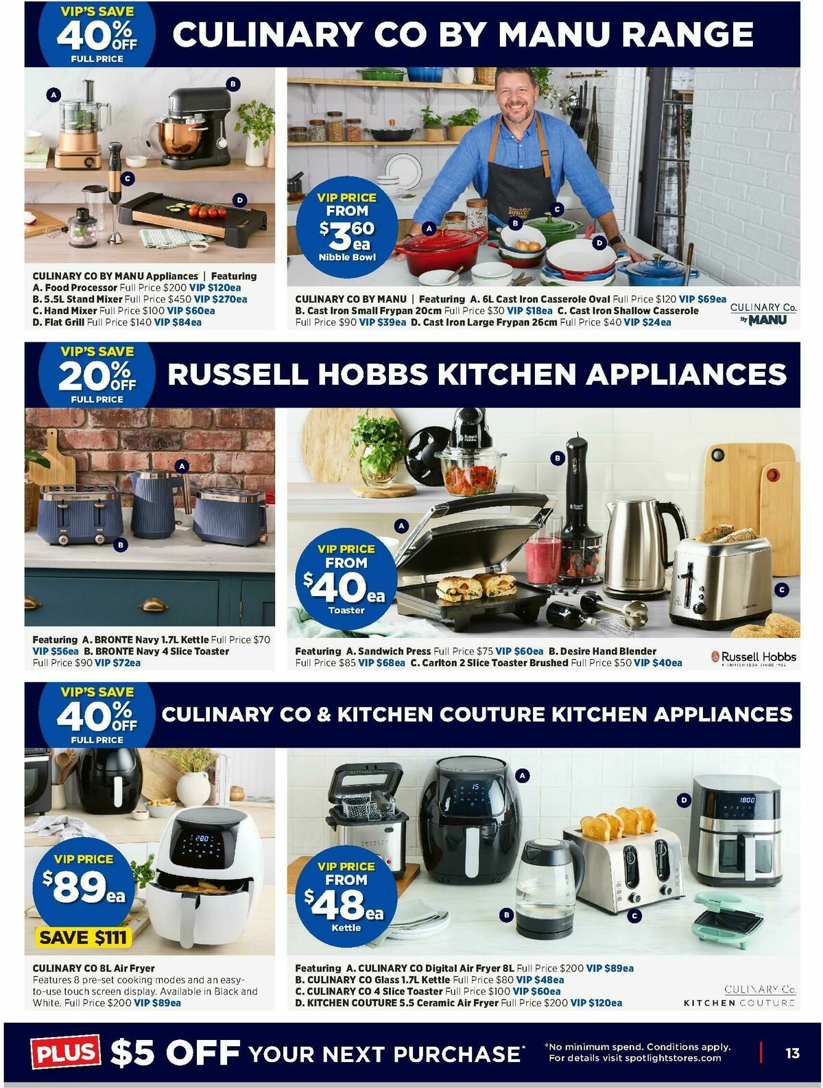 Spotlight Catalogues from 2 September