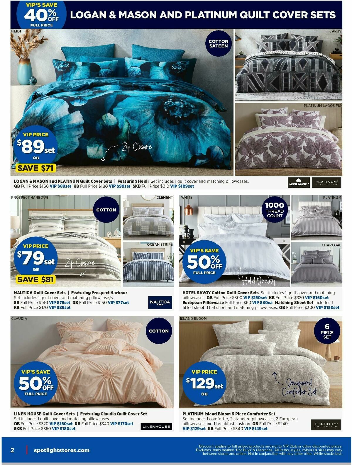 Spotlight Catalogues from 2 September