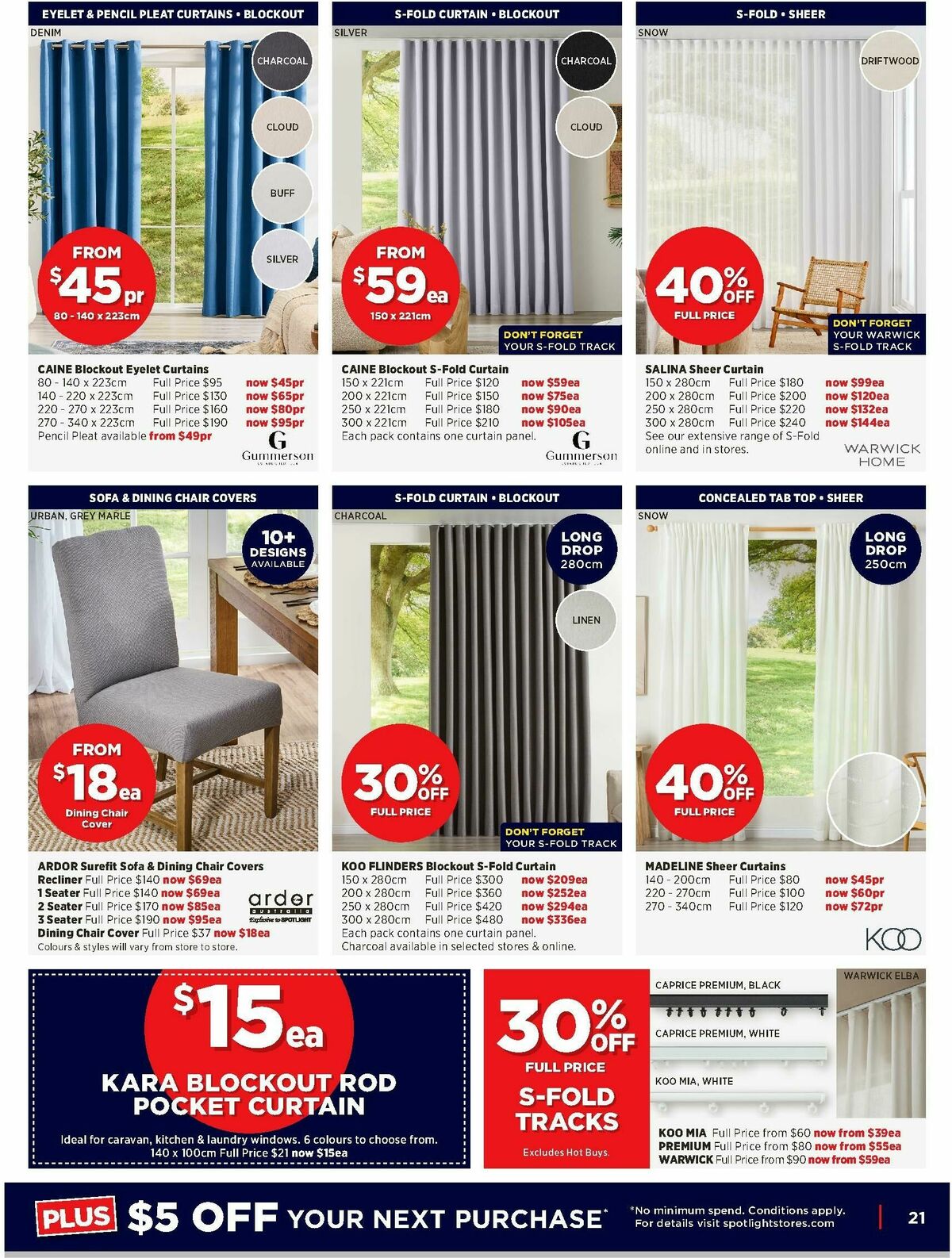 Spotlight Catalogues from 2 September