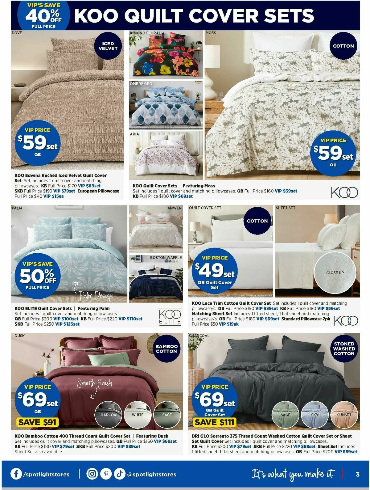 Spotlight Catalogues from 2 September