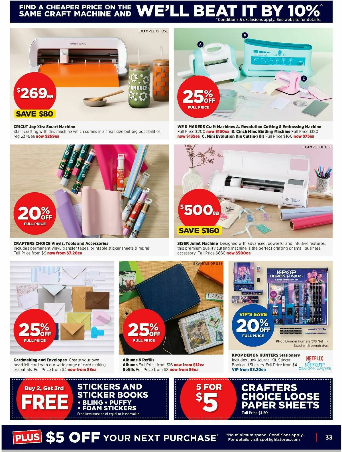 Spotlight Catalogues from 2 September