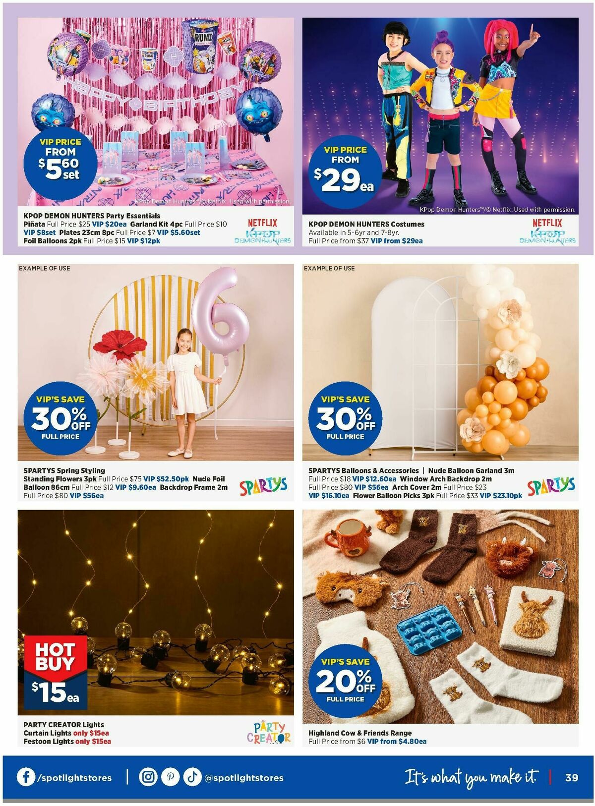 Spotlight Catalogues from 2 September