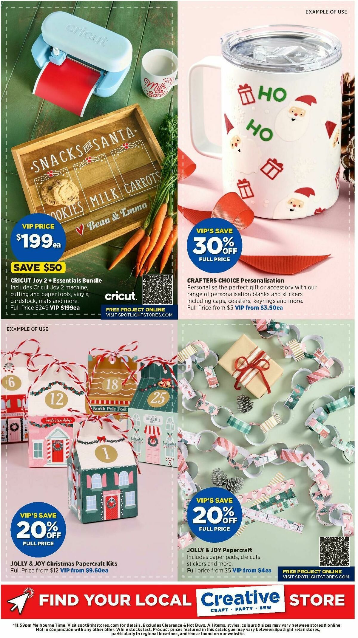 Spotlight Diy This Christmas Catalogues from 2 September