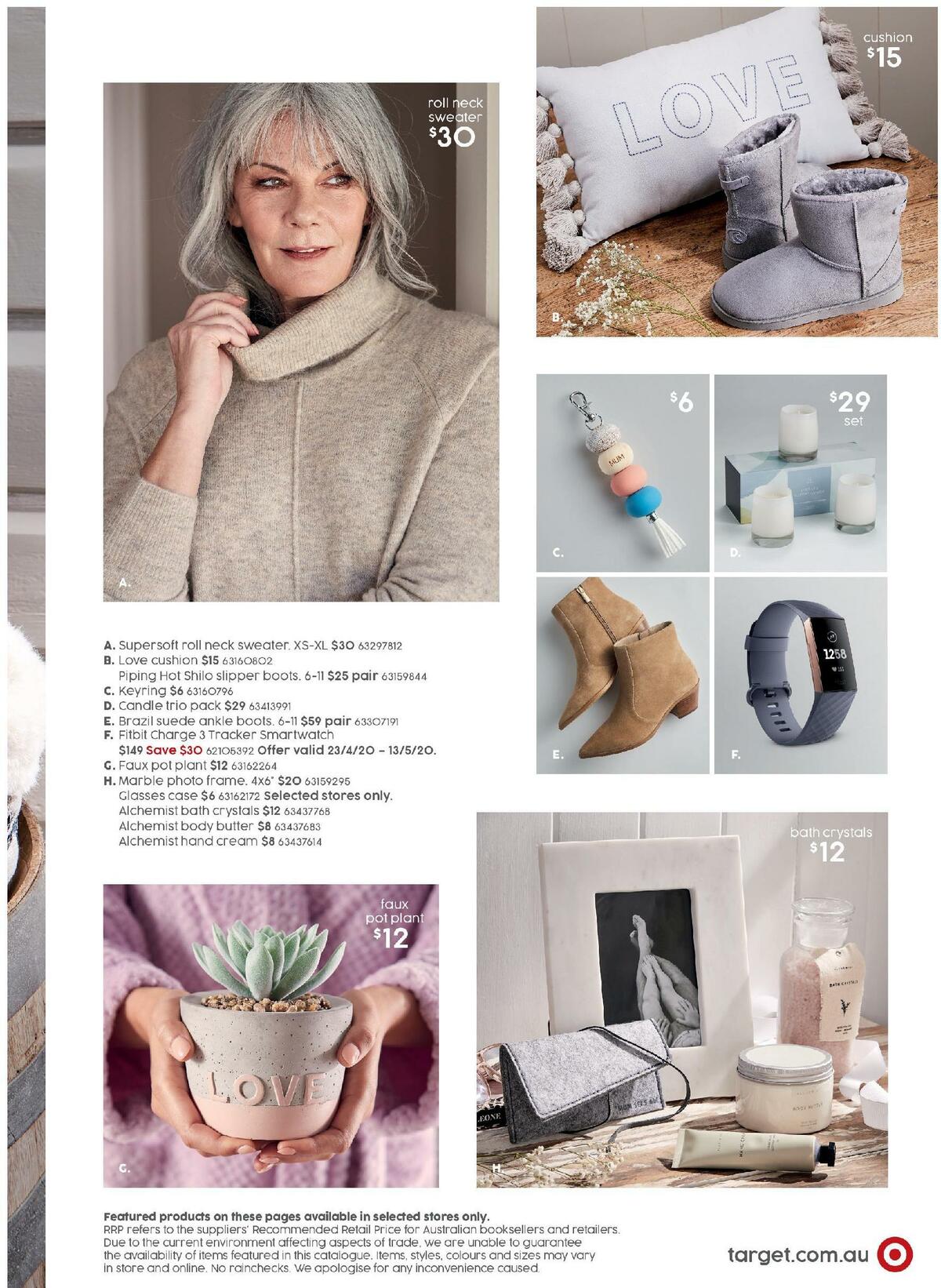 Target Gifts For Mum Catalogues from 30 April