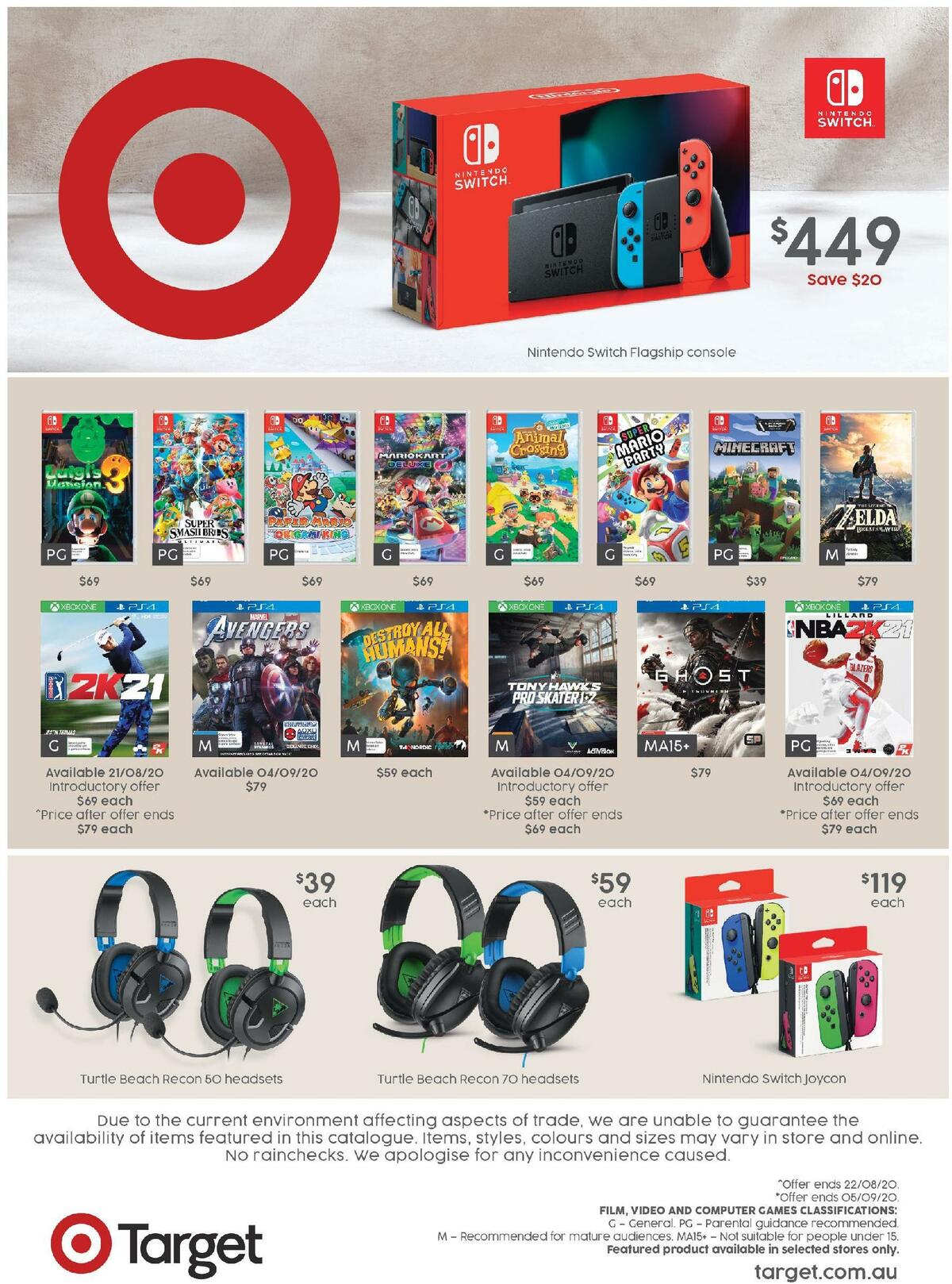 Target Father's Day Made Better Catalogues from 20 August