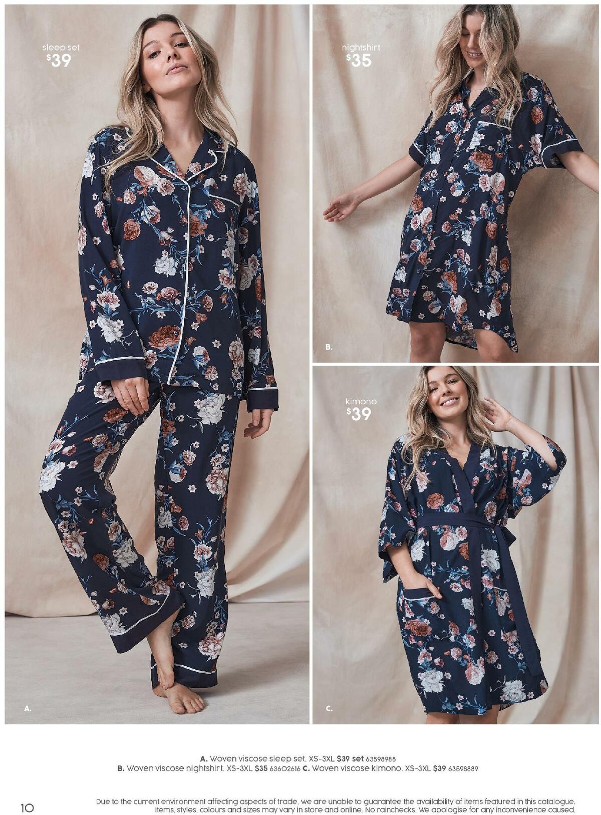 Target Catalogues from 10 September