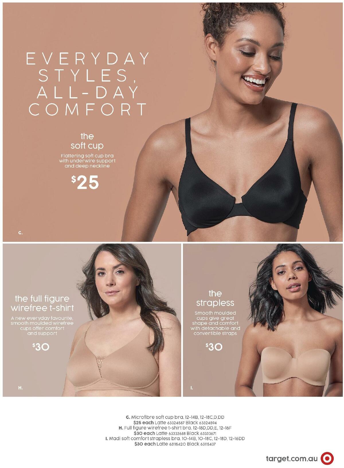 Target Catalogues from 10 September