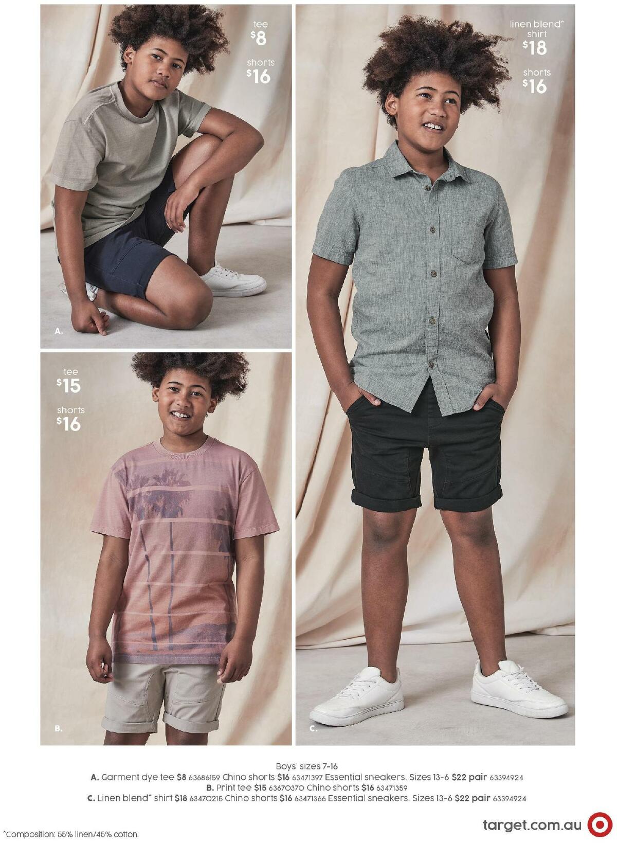 Target Catalogues from 10 September