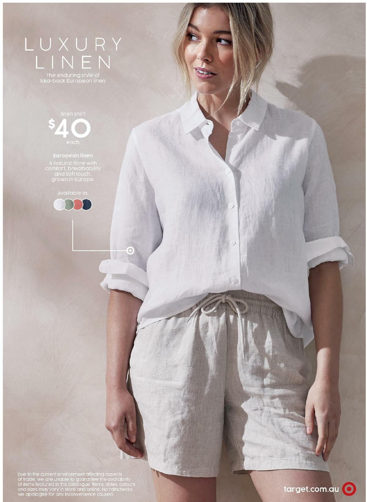 Target Catalogues from 10 September