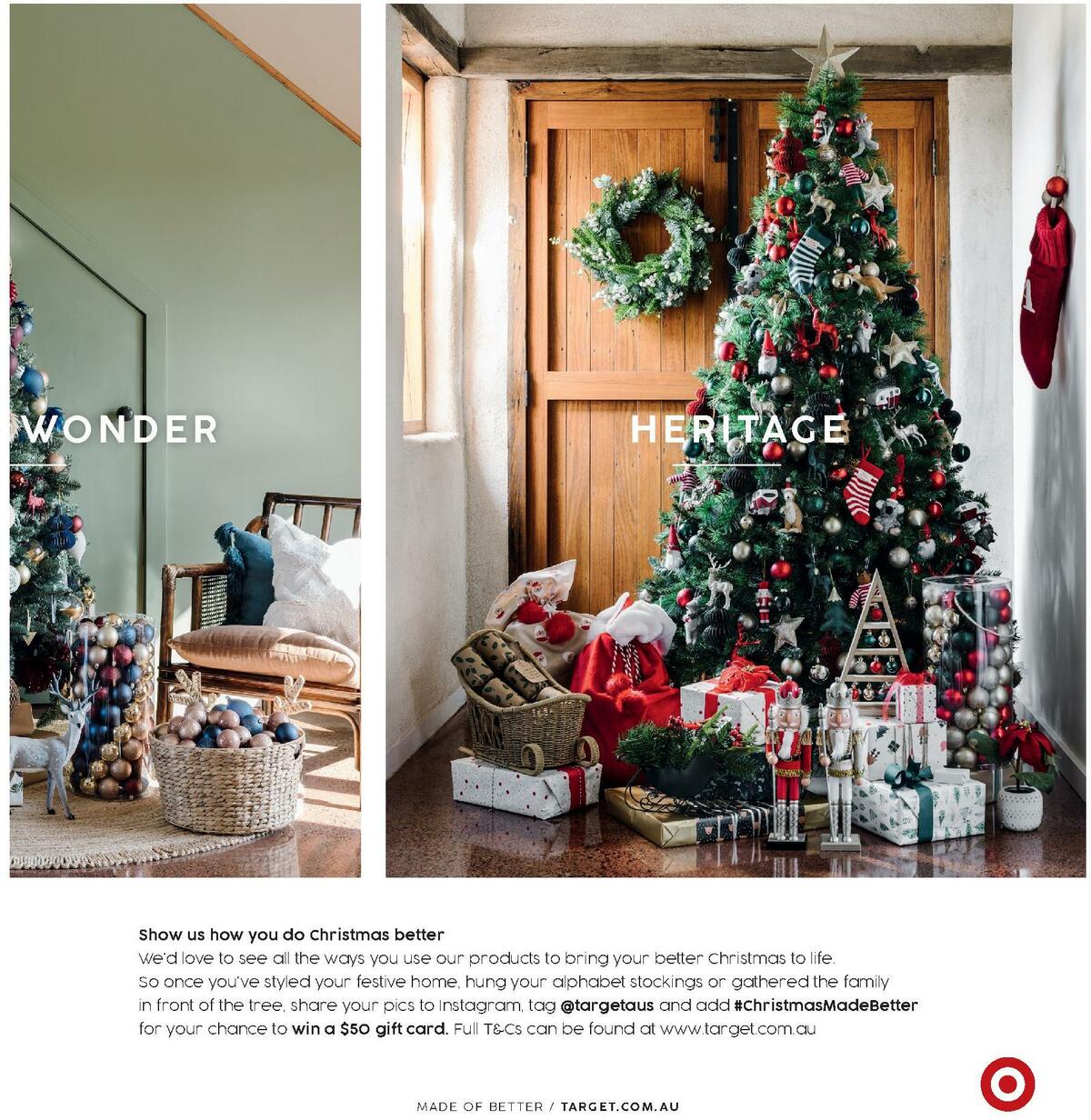 Target A Better Way To Christmas Catalogues from 15 October