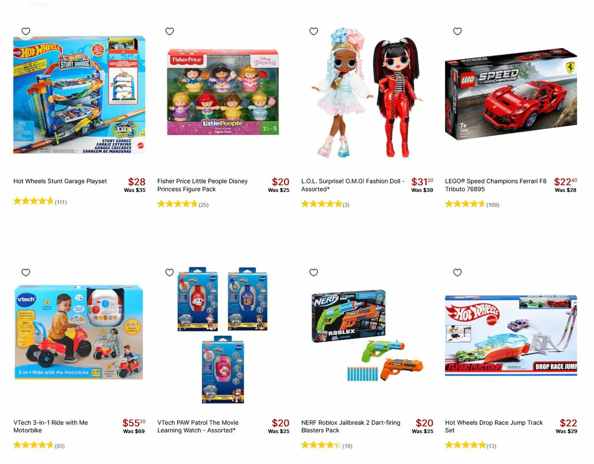 Target Catalogues from 2 December