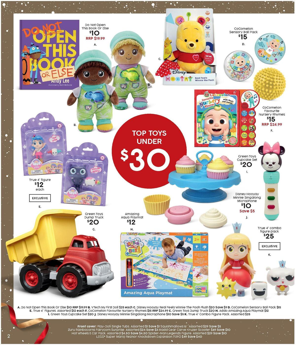 Target Catalogues from 9 December