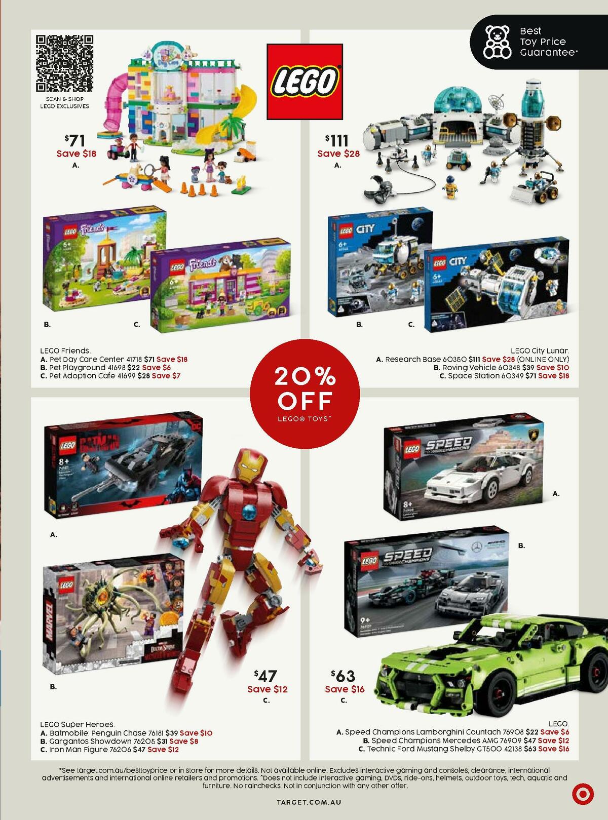 Target Catalogues from 7 April