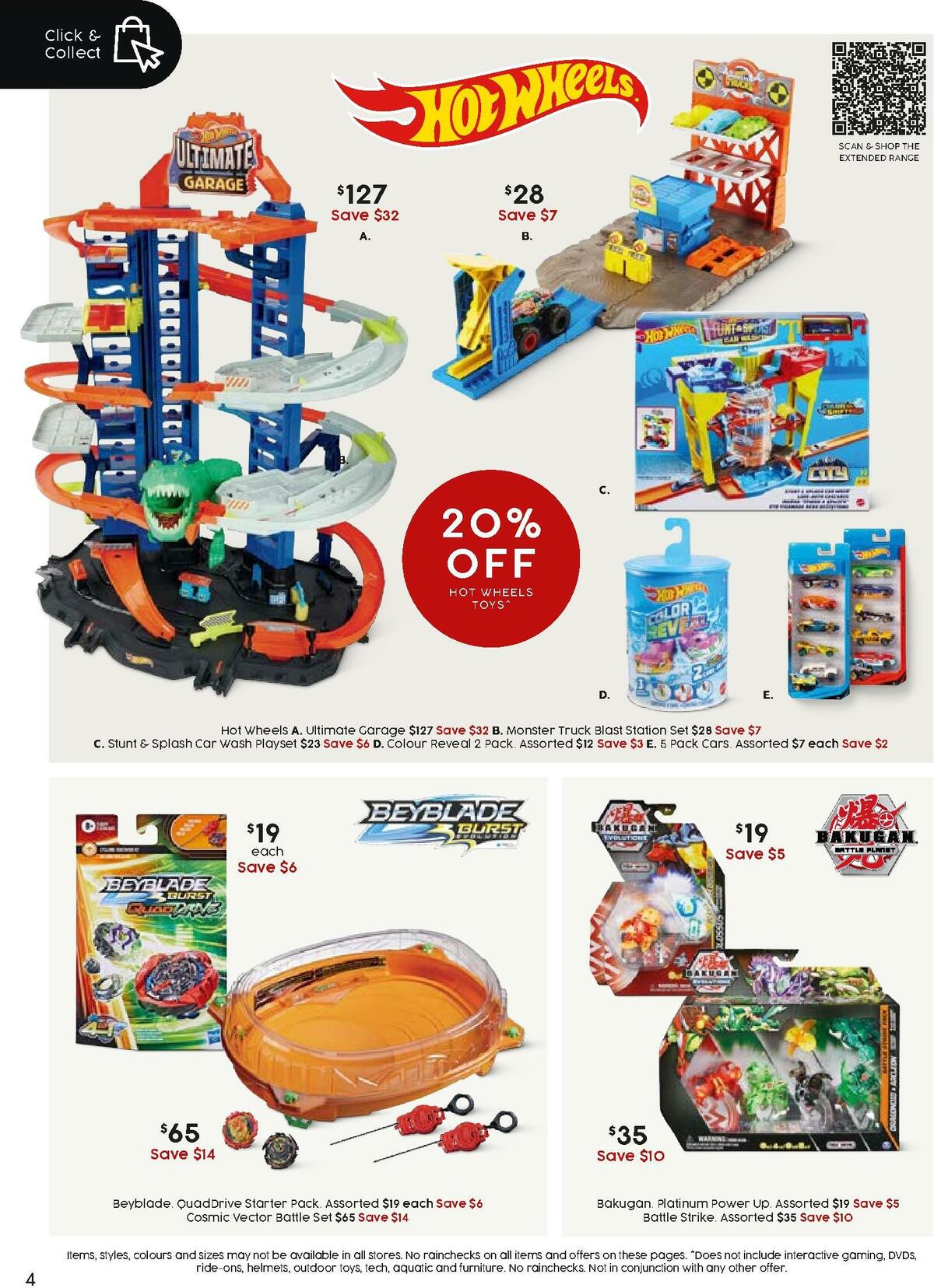 Target Catalogues from 7 April