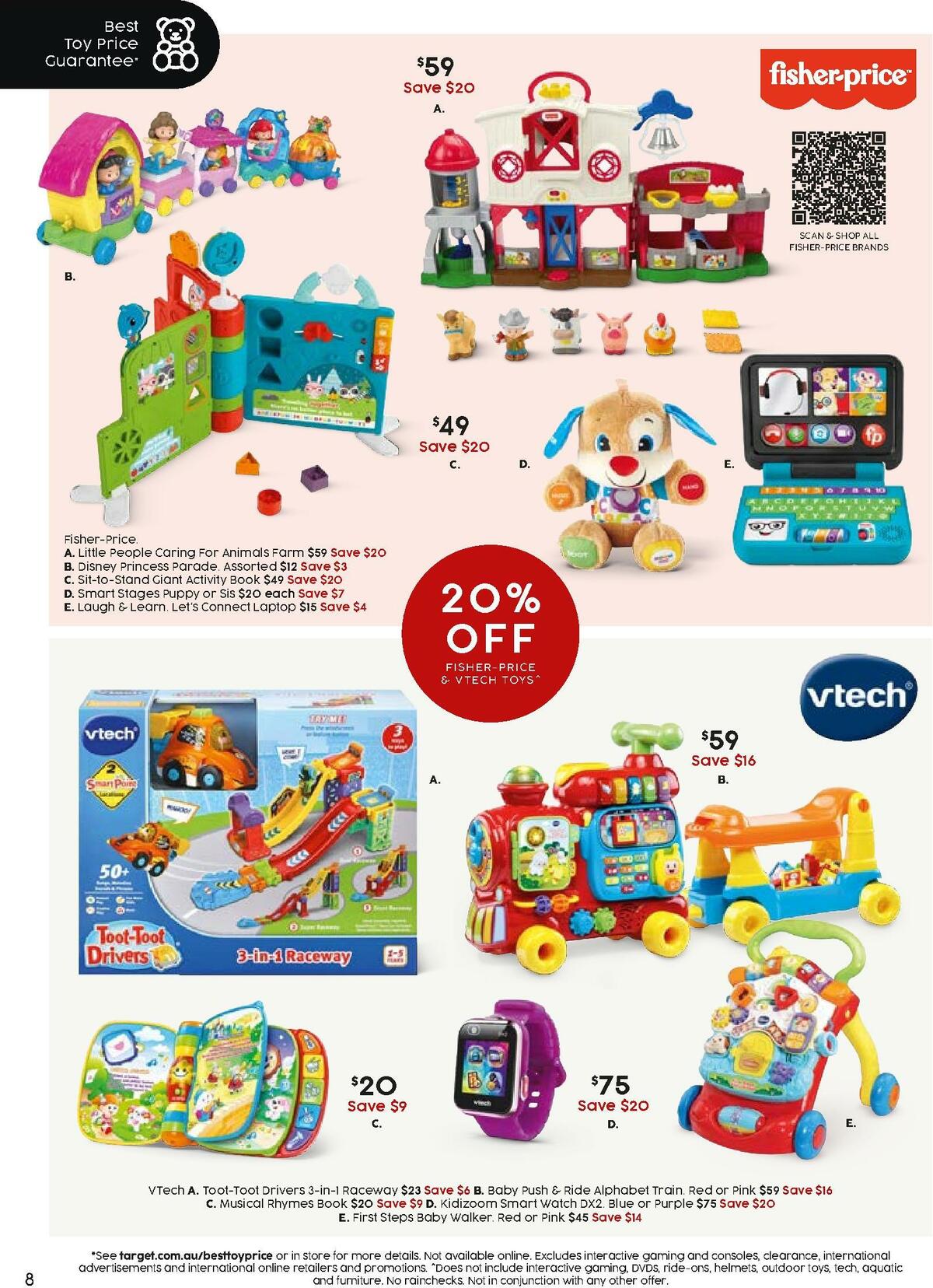 Target Catalogues from 7 April