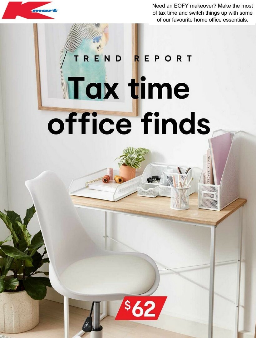 Target Tax time office finds Catalogues from 3 June