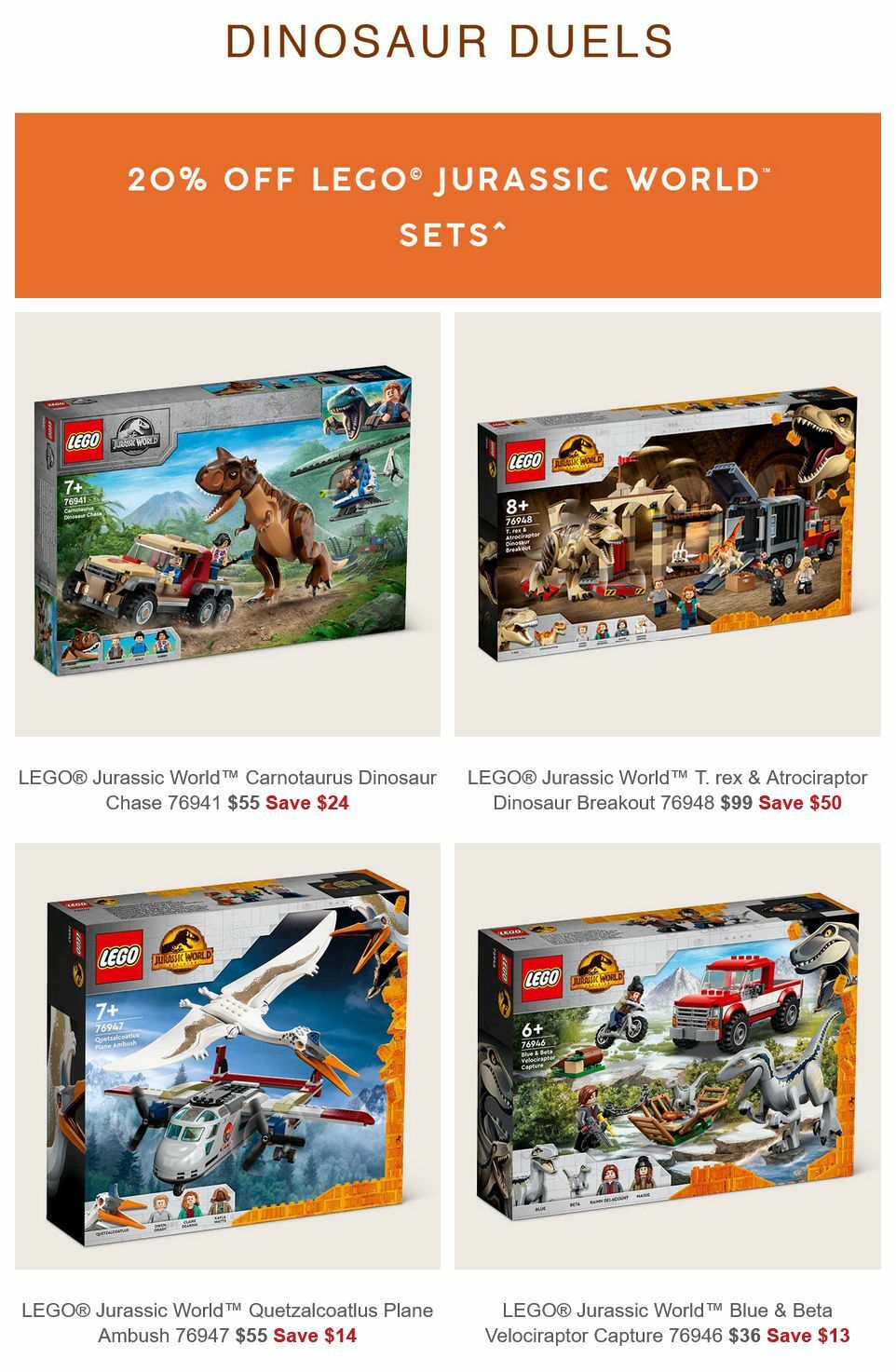 Target Catalogues from 10 June