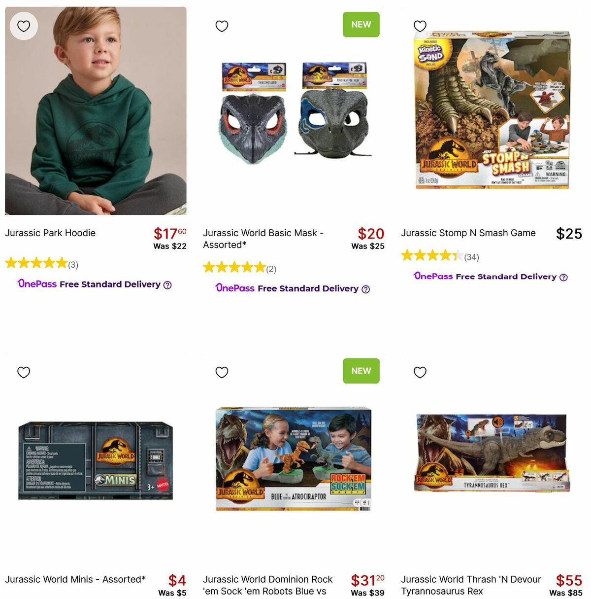 Target Catalogues from 10 June