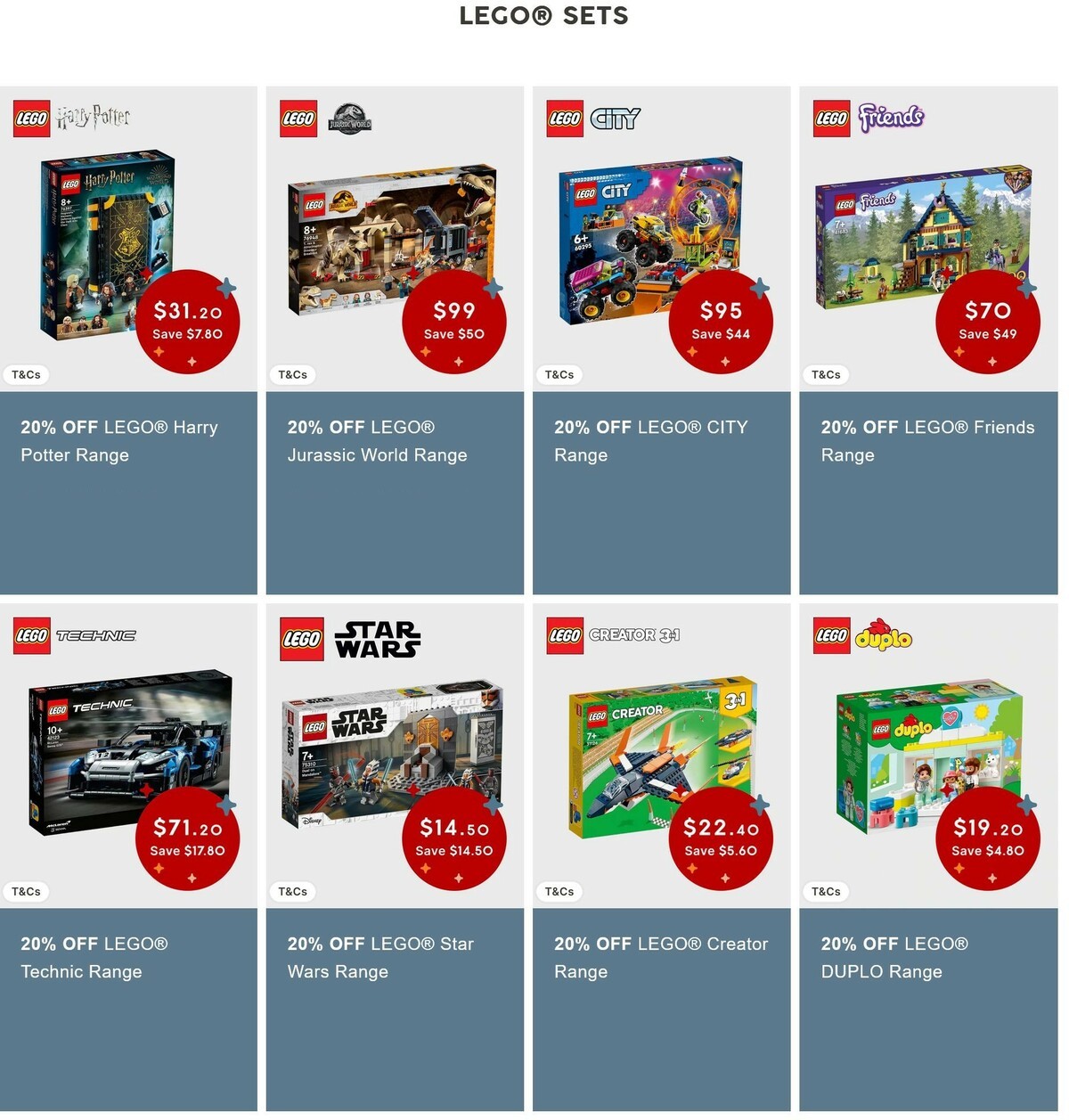 Target Catalogues from 23 June