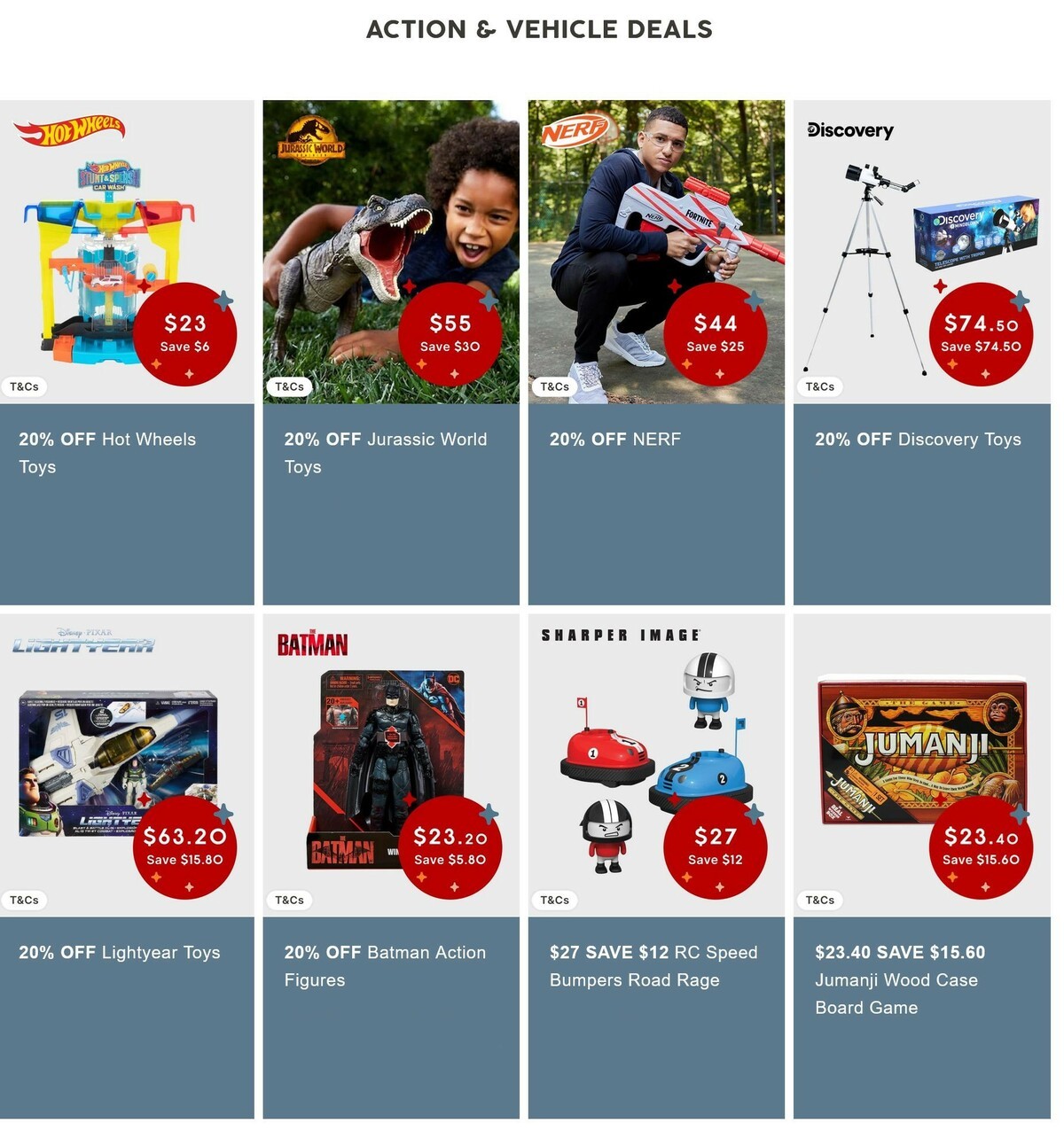 Target Catalogues from 23 June