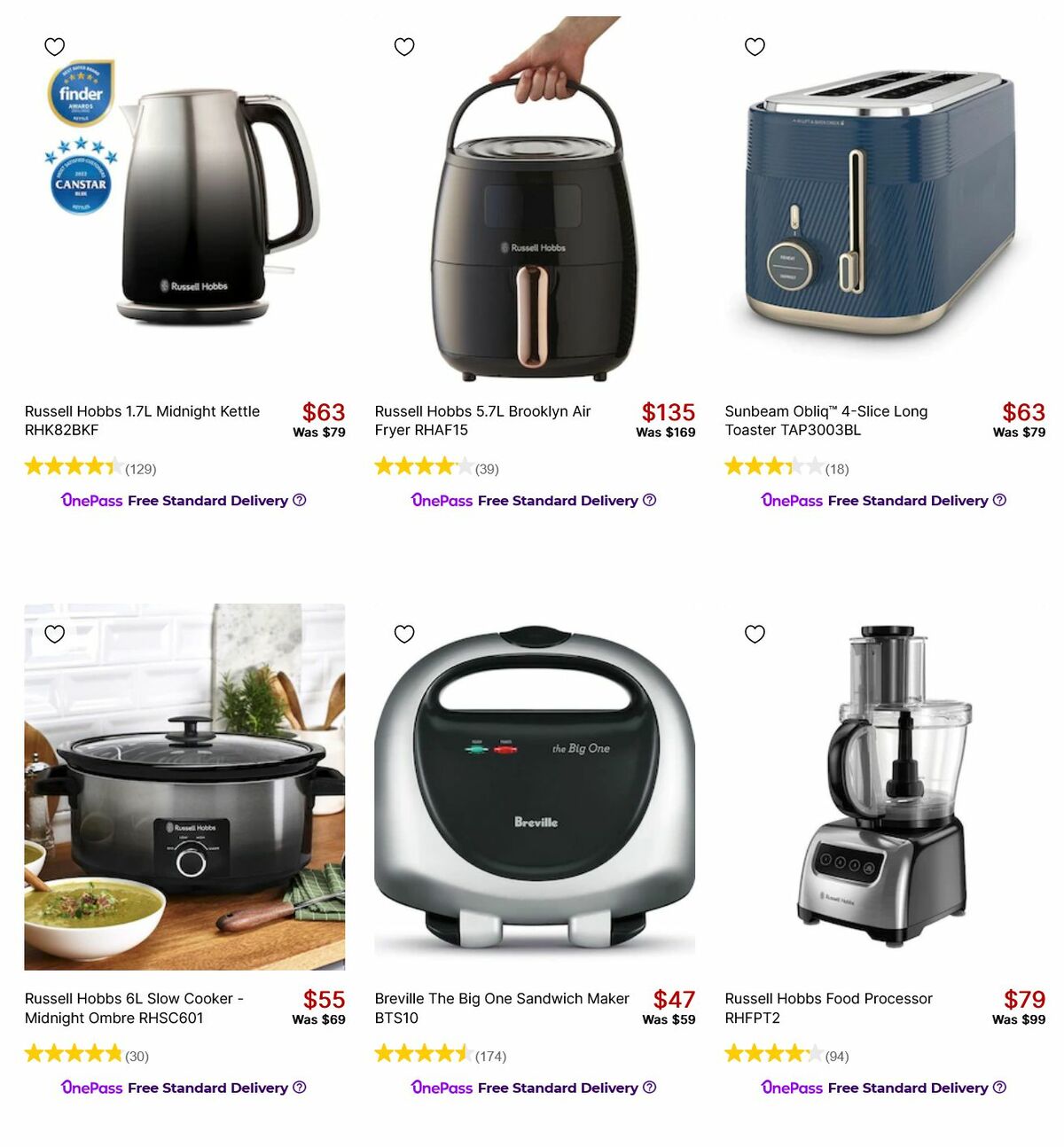 Target Catalogues from 25 July