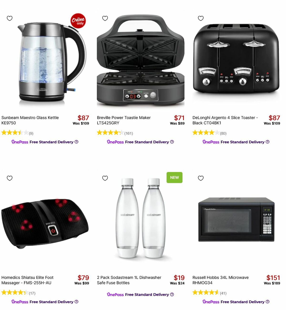 Target Catalogues from 25 July