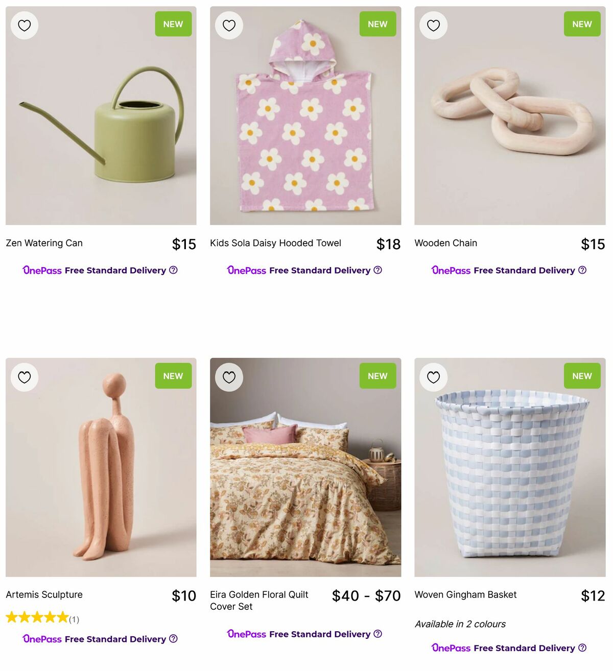 Target Catalogues from 5 August