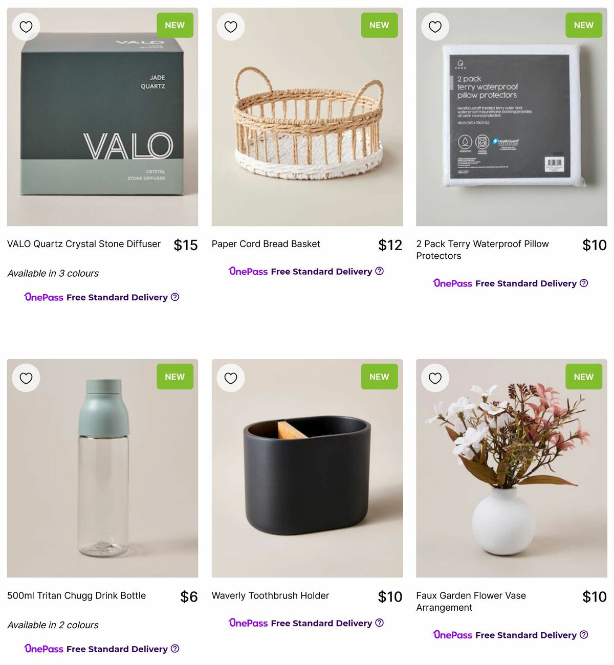 Target Catalogues from 5 August