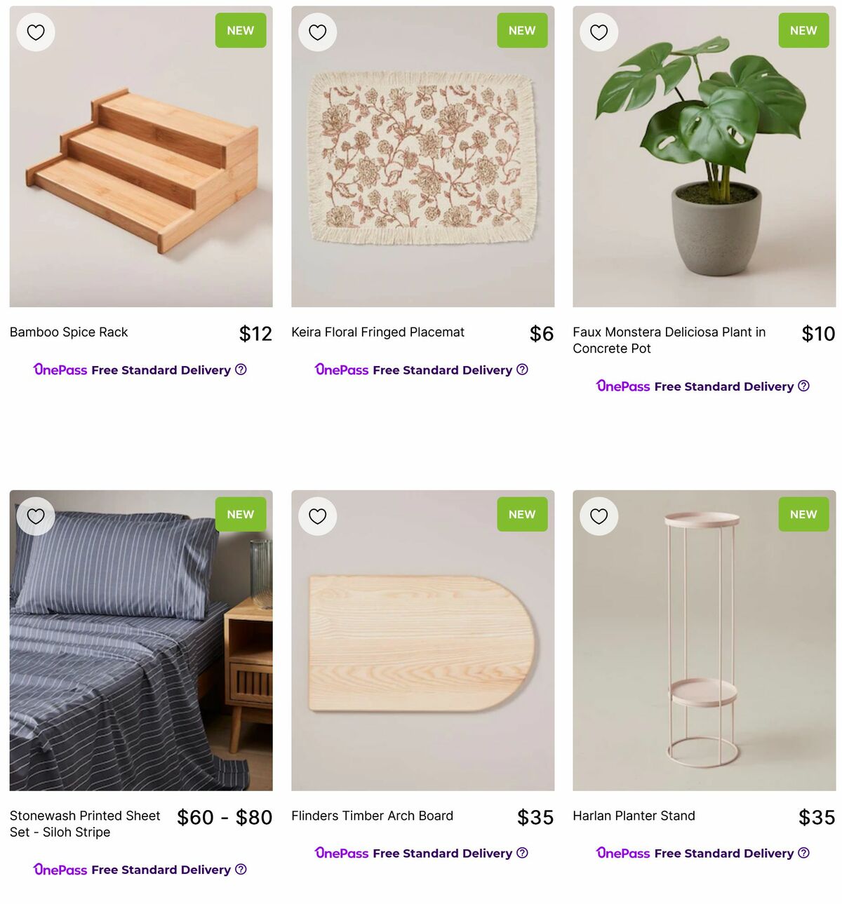 Target Catalogues from 5 August