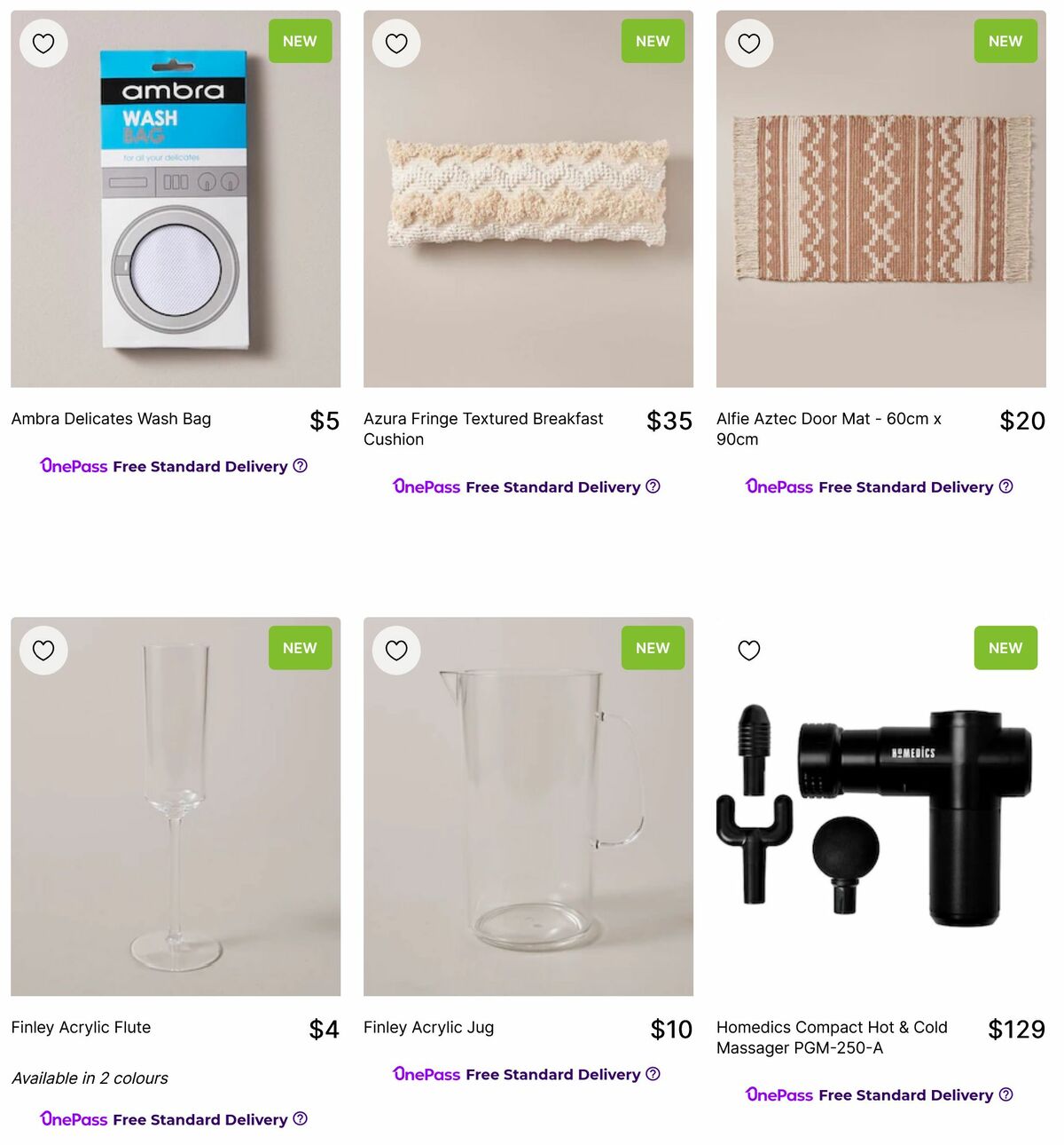 Target Catalogues from 5 August