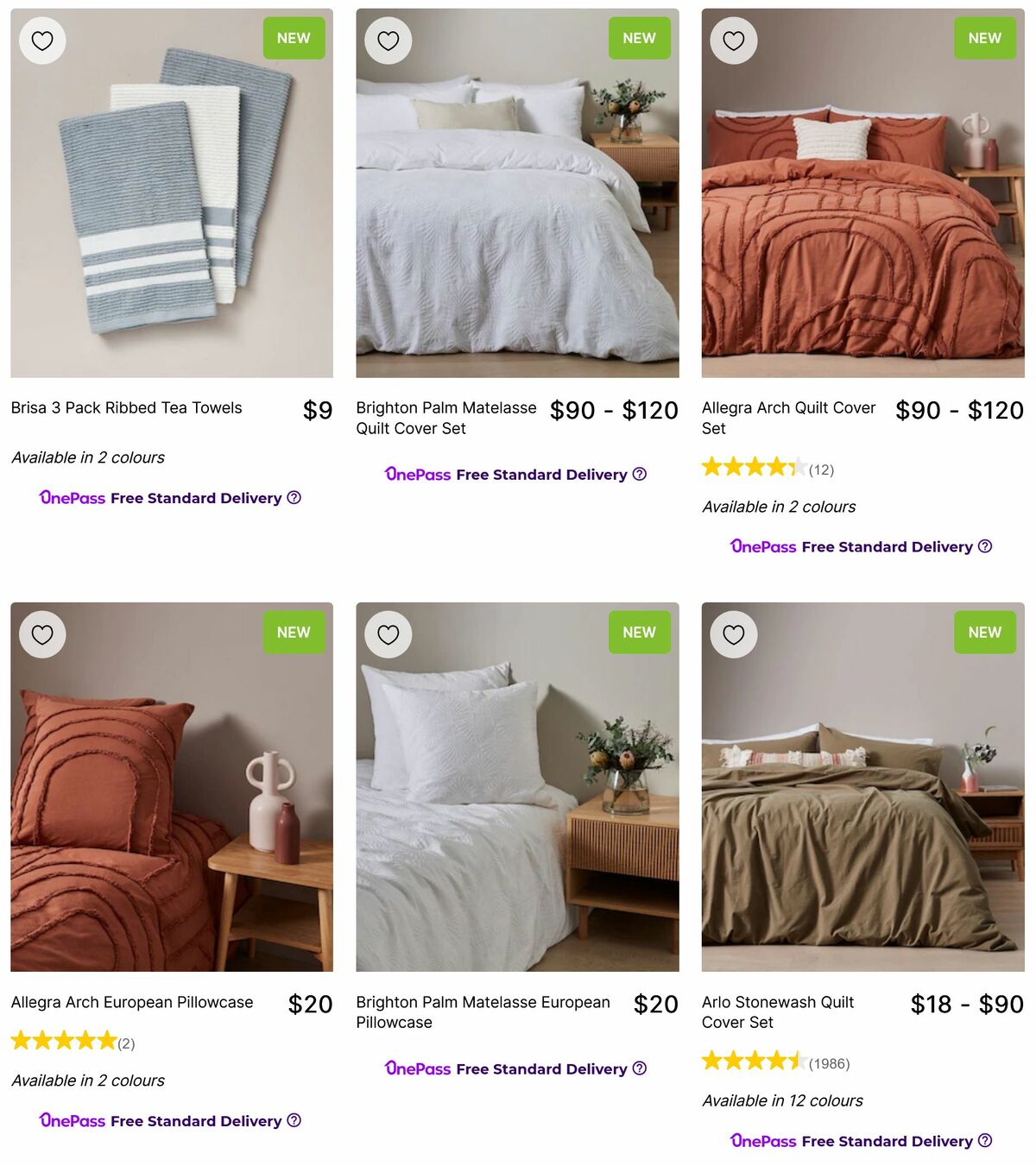 Target Catalogues from 5 August