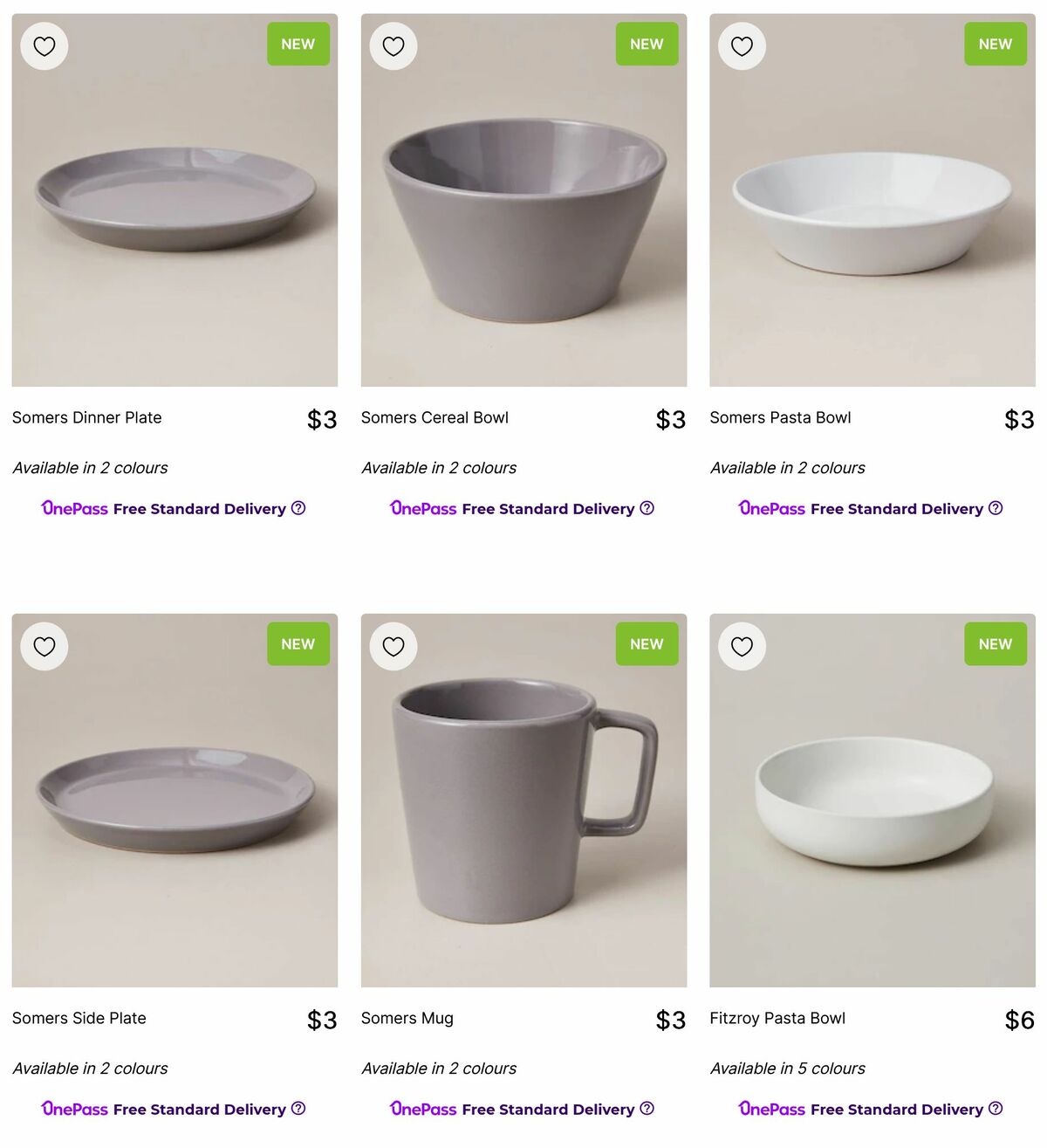 Target Catalogues from 5 August