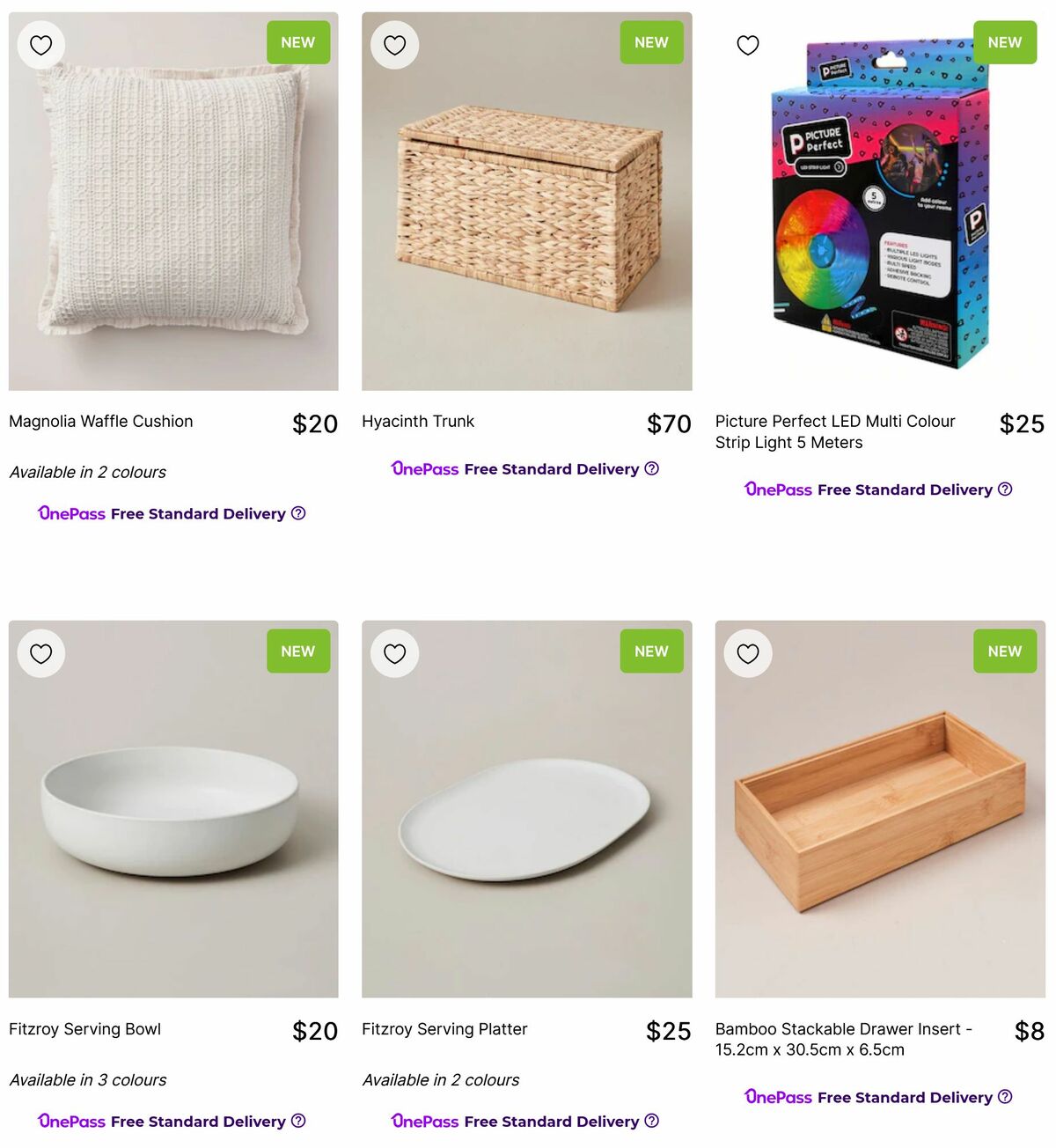 Target Catalogues from 5 August