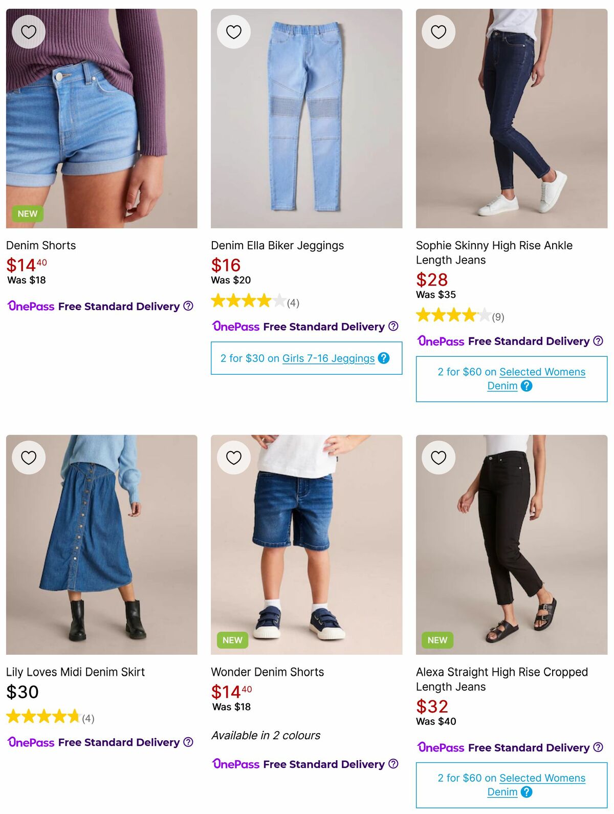 Target Catalogues from 16 August