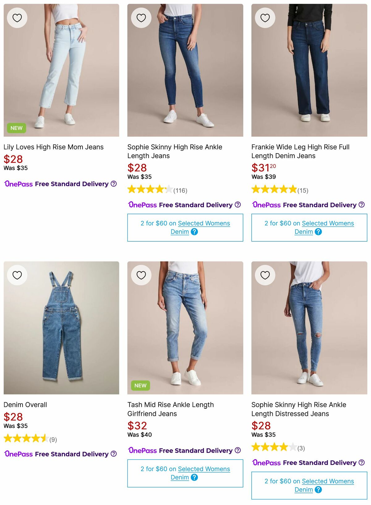 Target Catalogues from 16 August