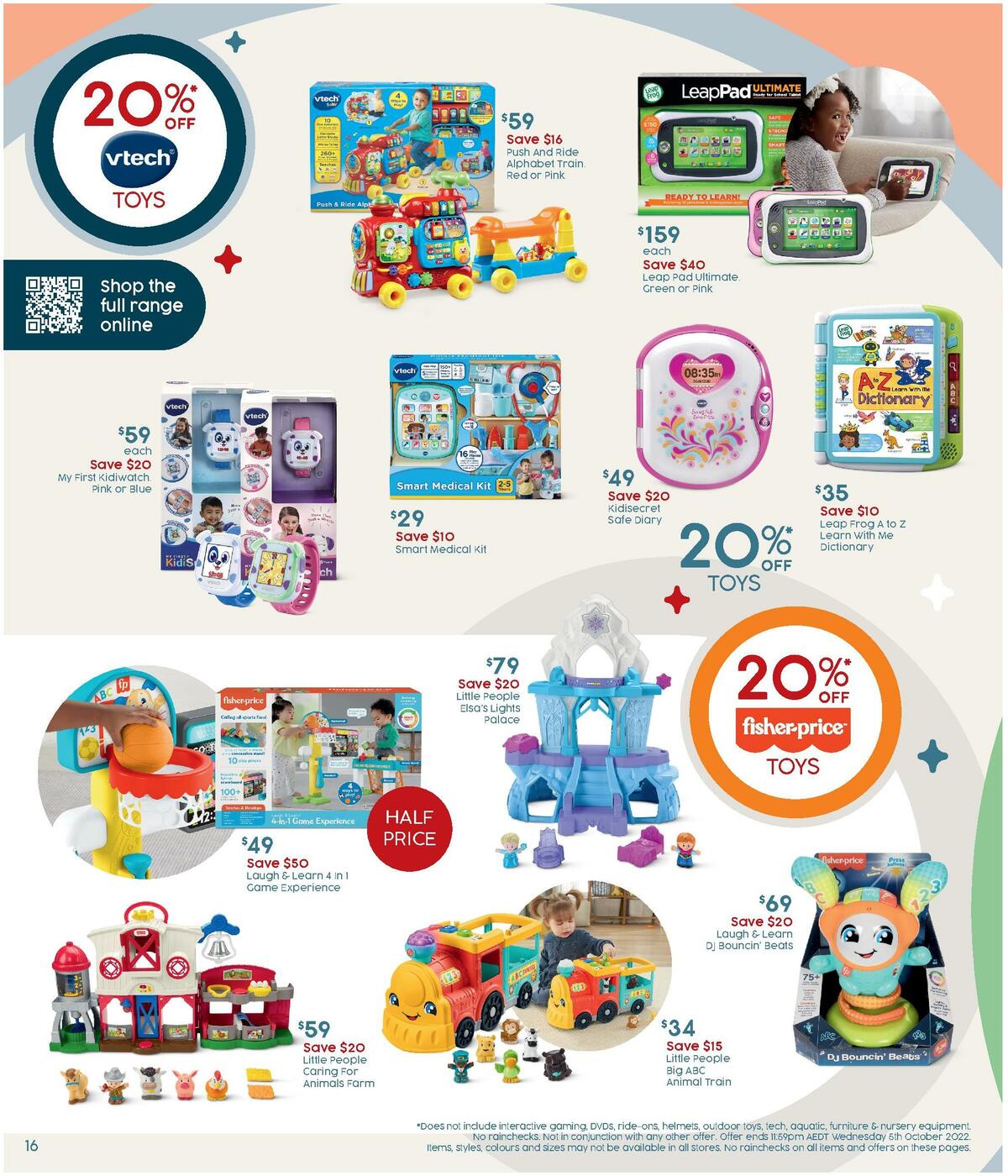 Target Catalogues from 15 September