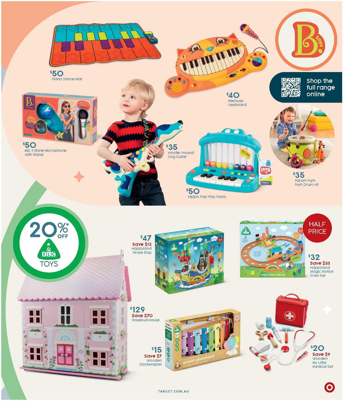 Target Catalogues from 15 September