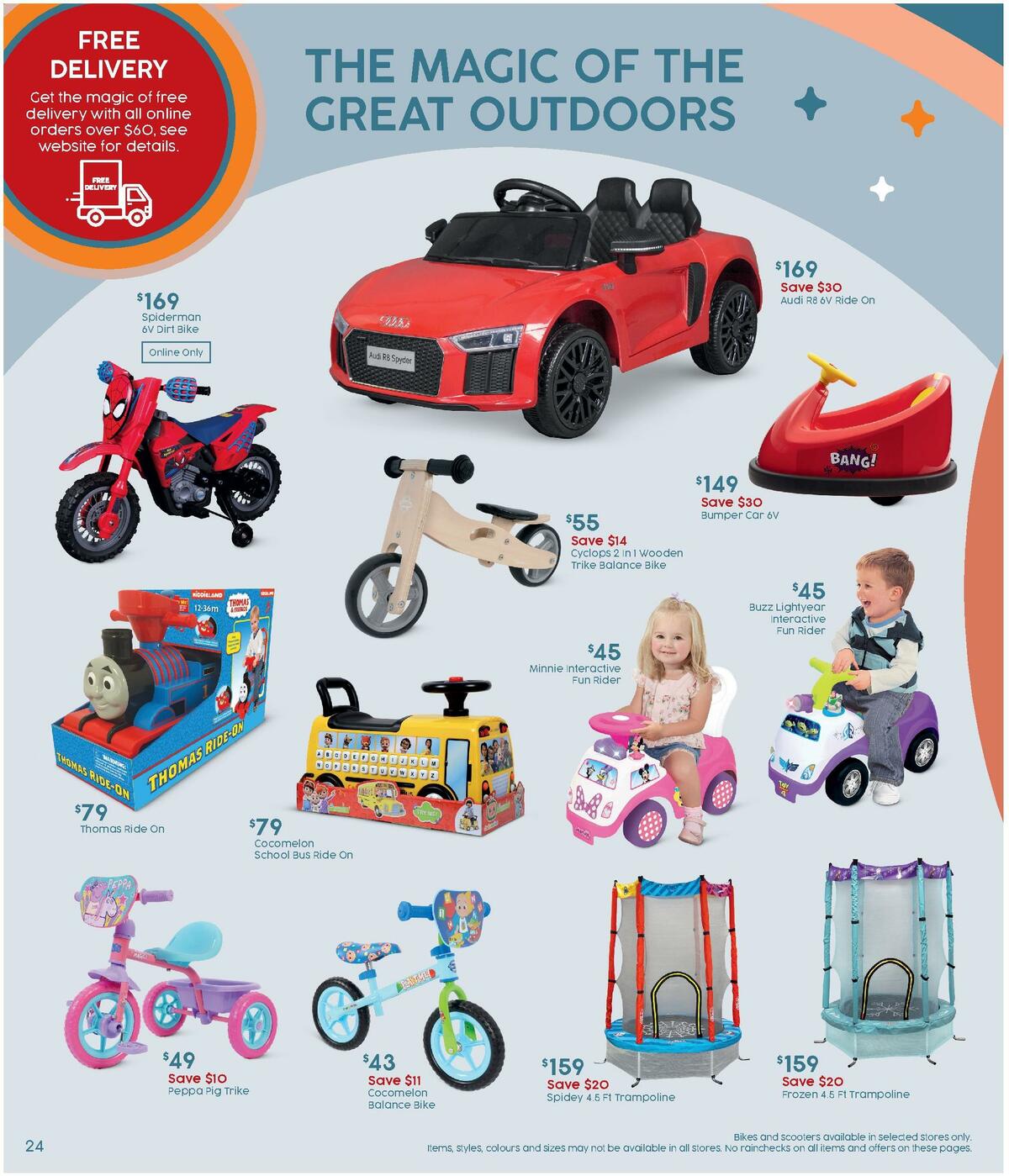 Target Catalogues from 15 September