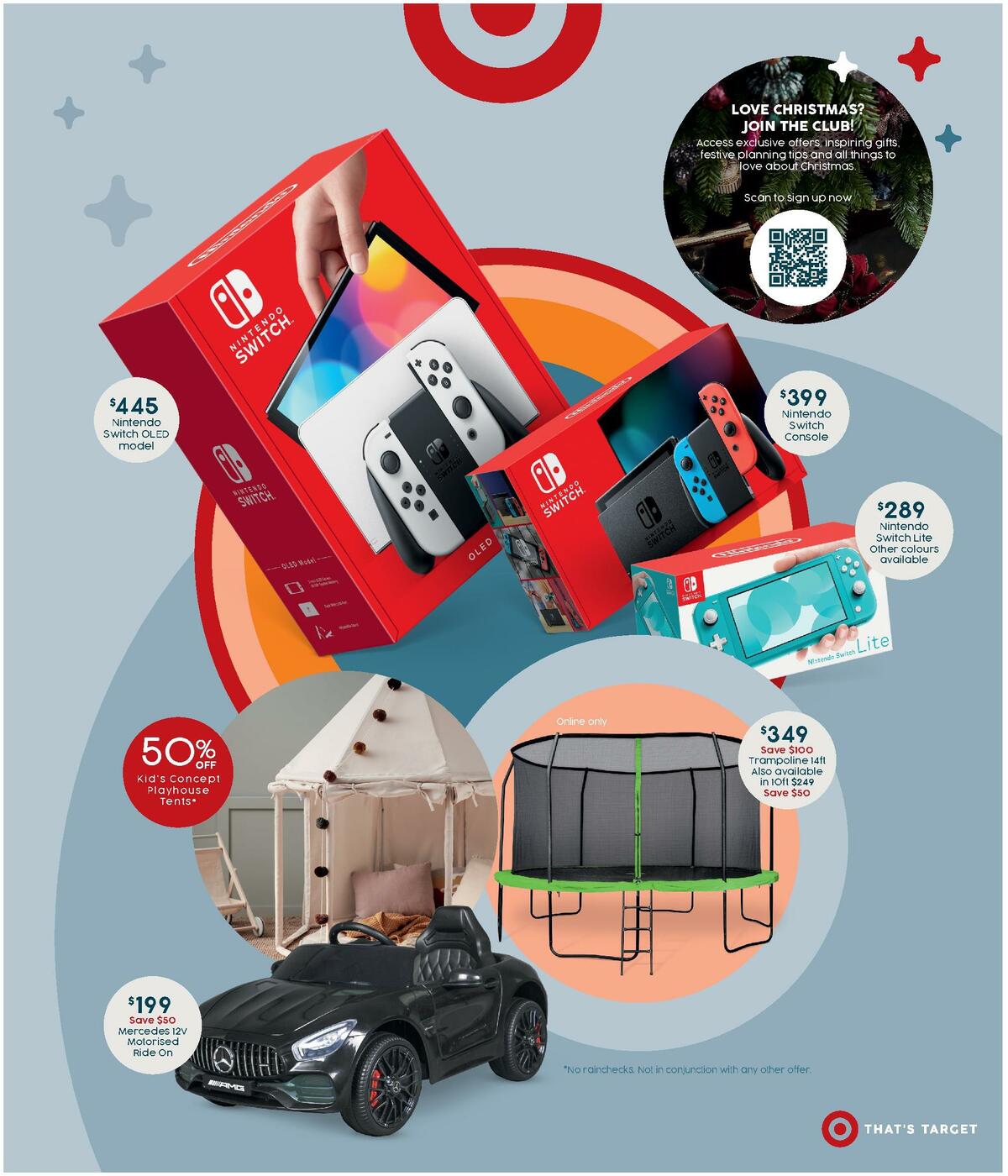 Target Catalogues from 15 September
