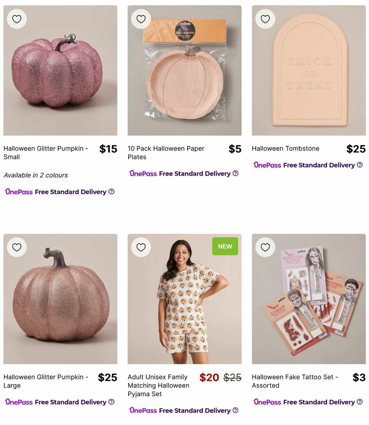 Target Catalogues from 4 October