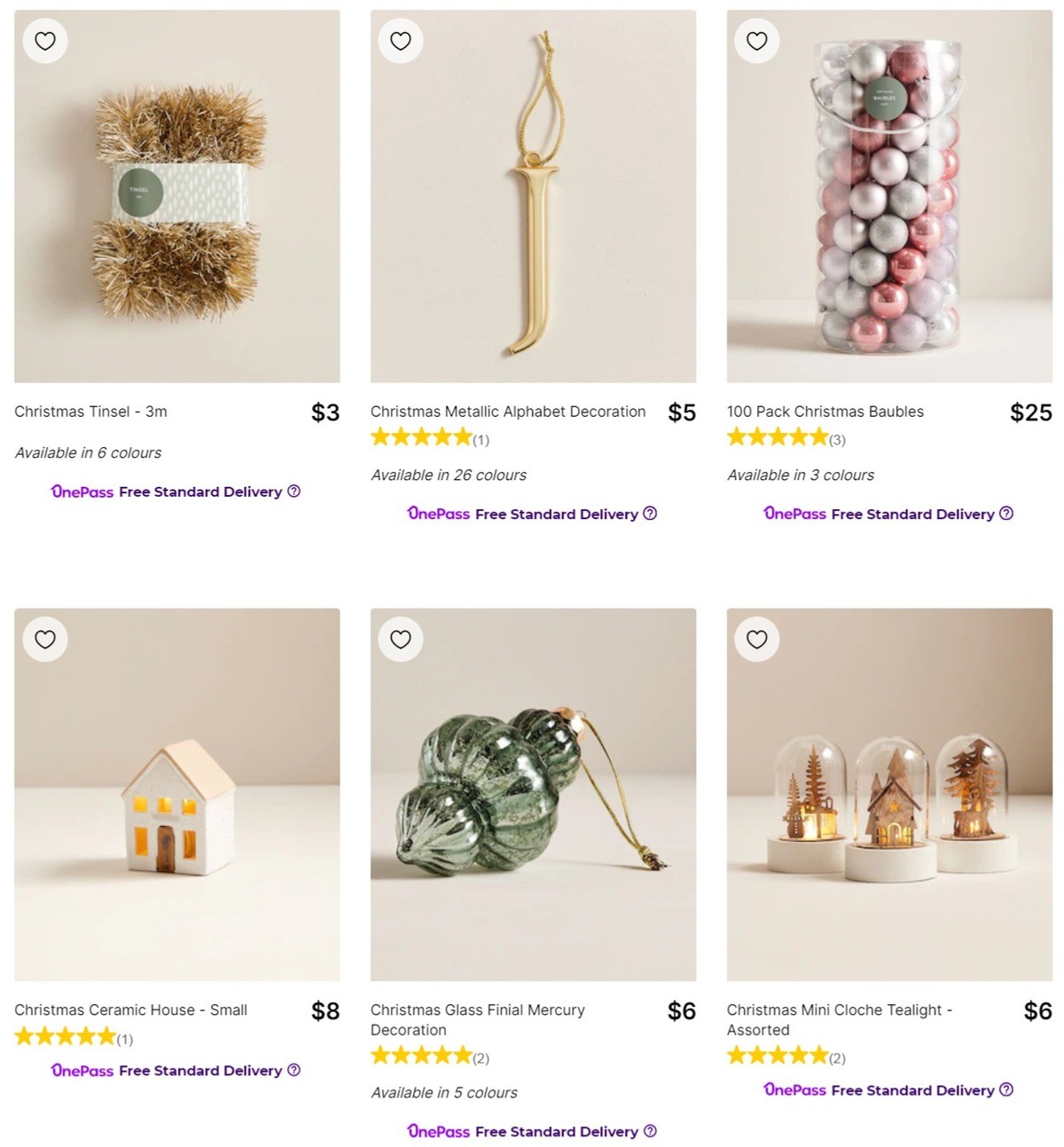 Target Catalogues from 2 November