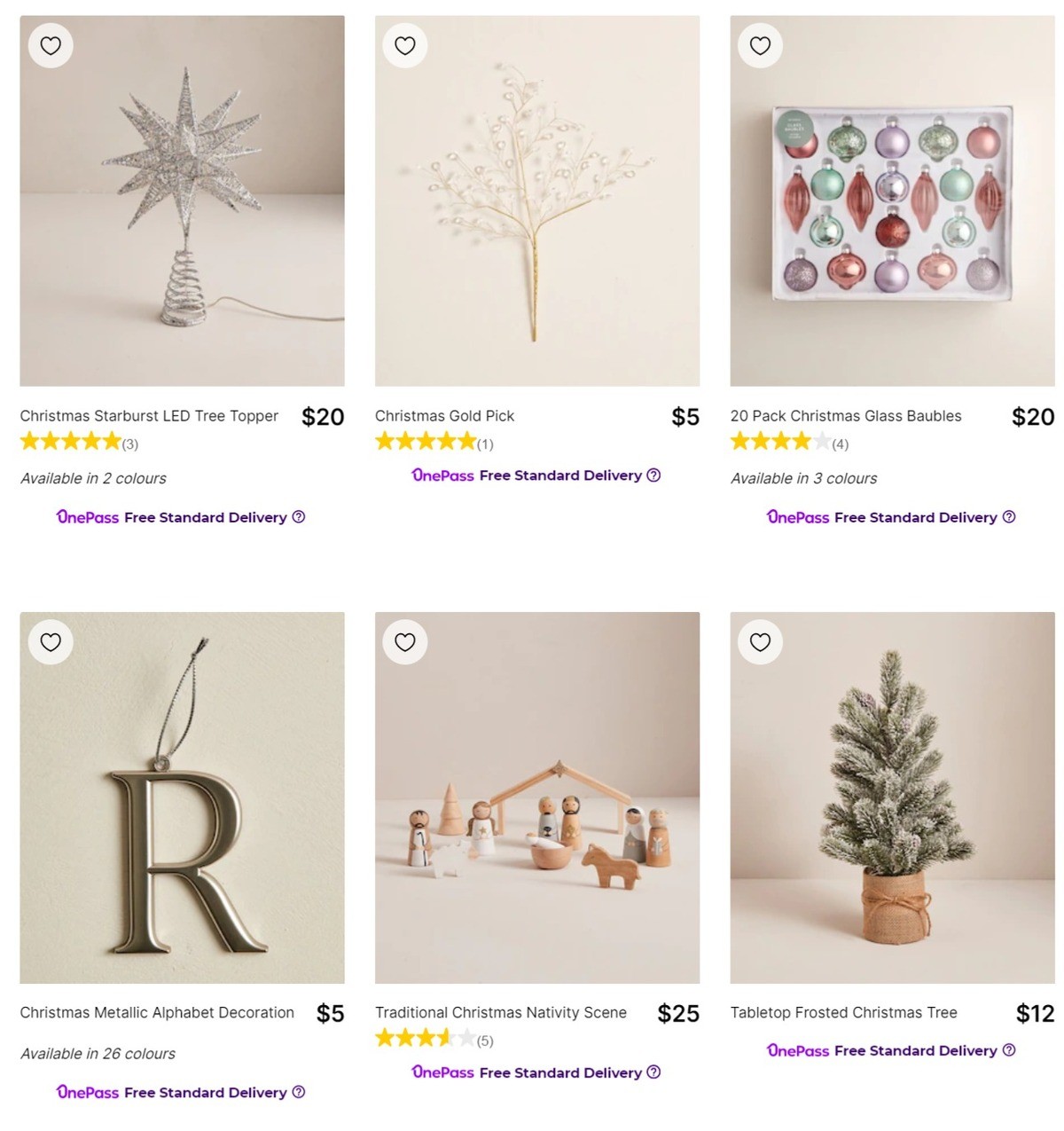 Target Catalogues from 2 November