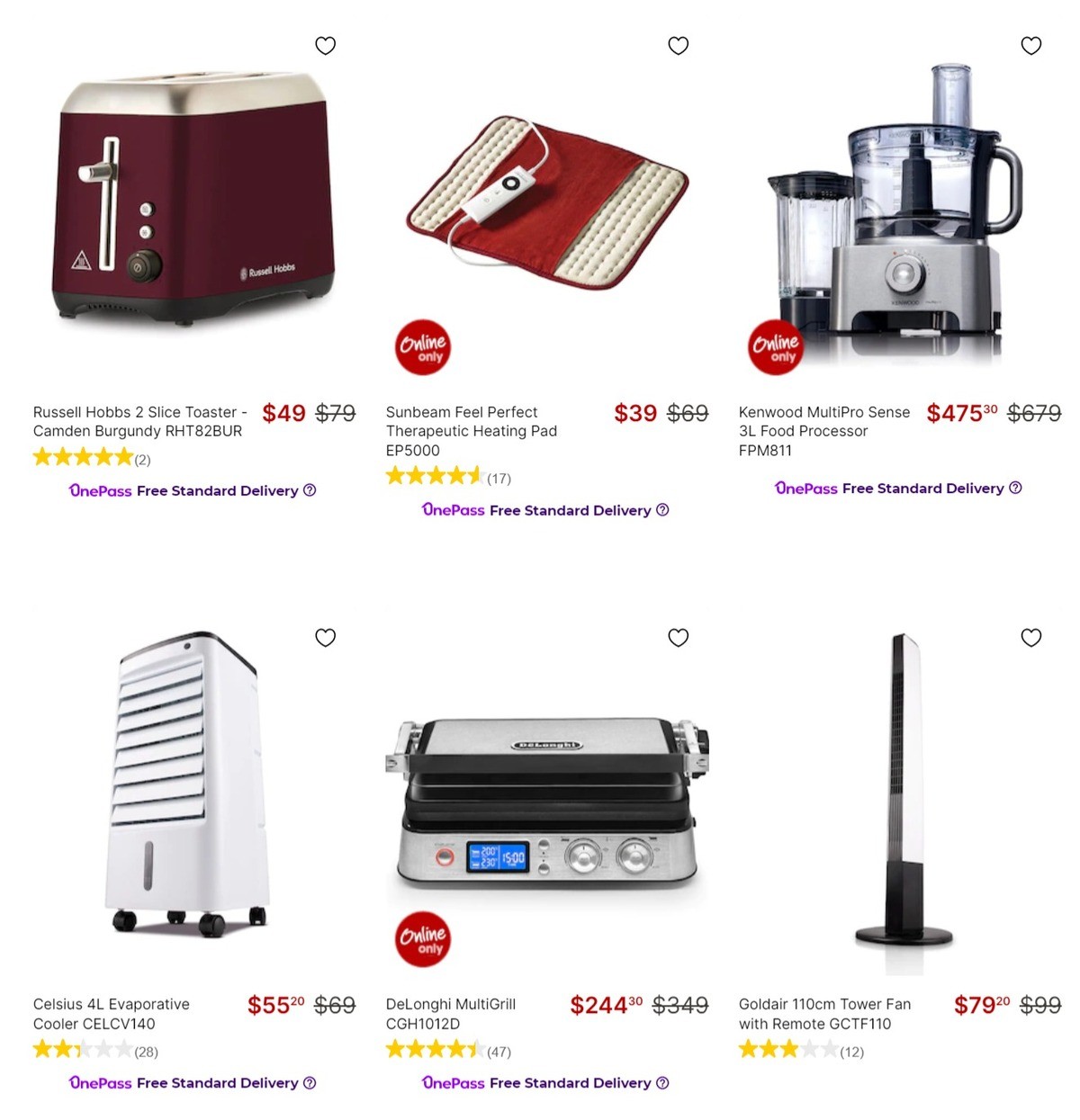 Target Catalogues from 23 November