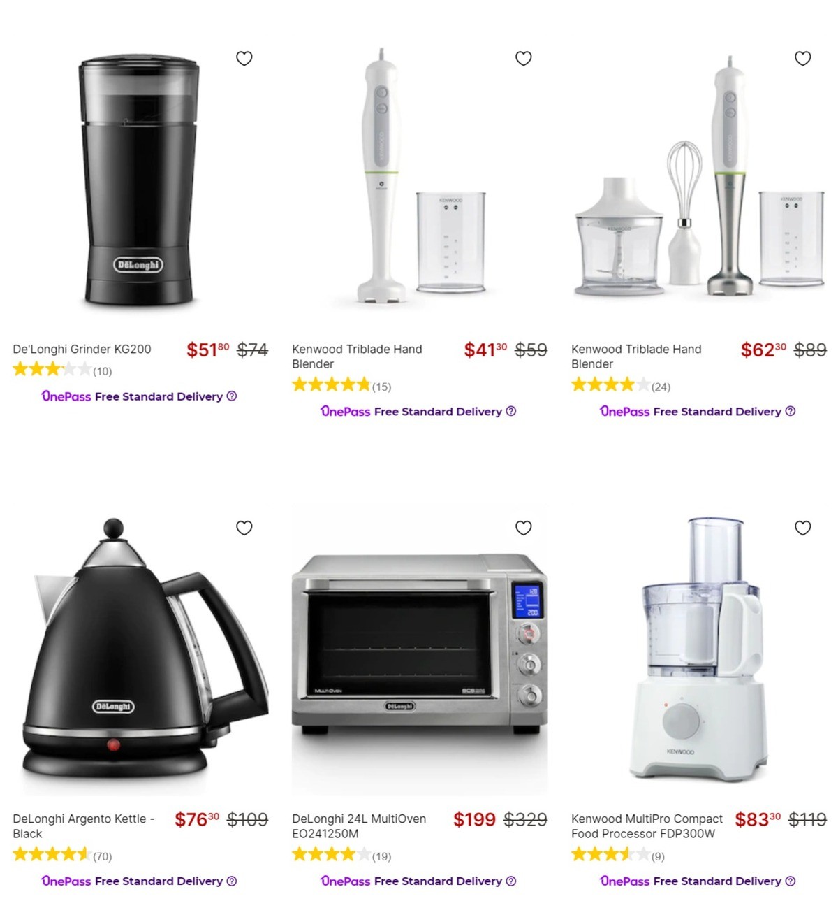 Target Catalogues from 23 November