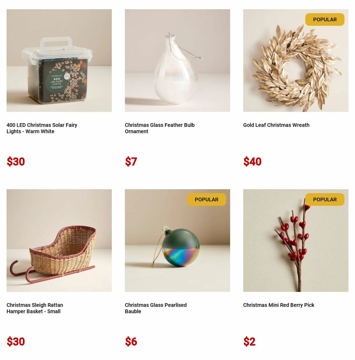 Target Catalogues from 28 November