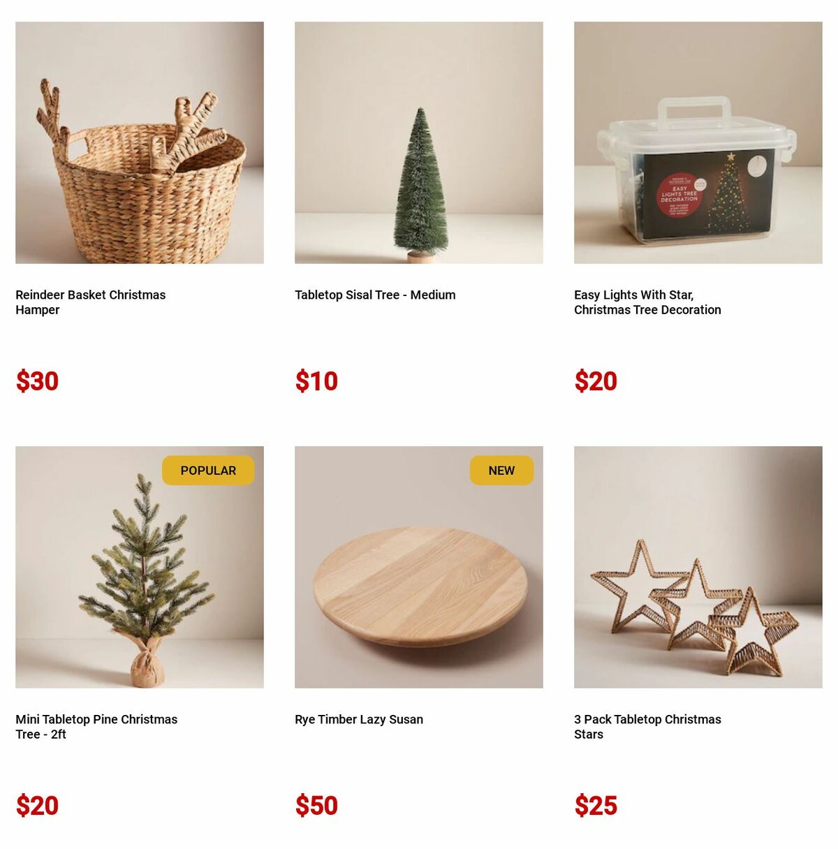 Target Catalogues from 28 November