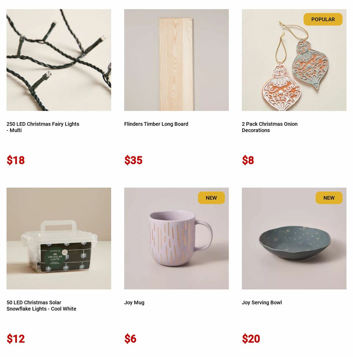 Target Catalogues from 28 November