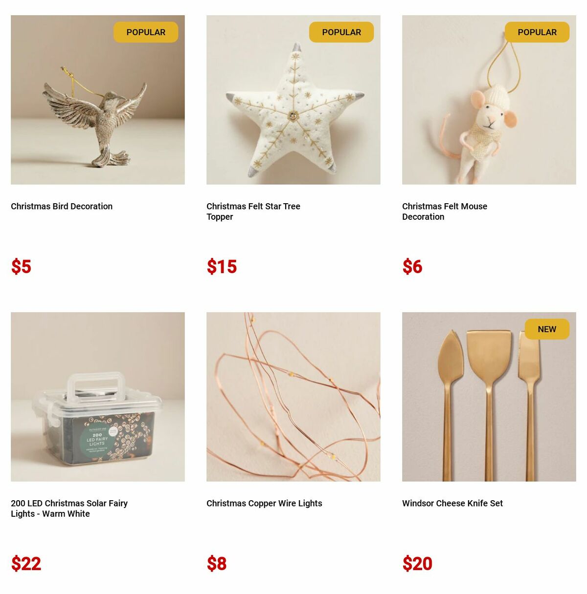 Target Catalogues from 28 November