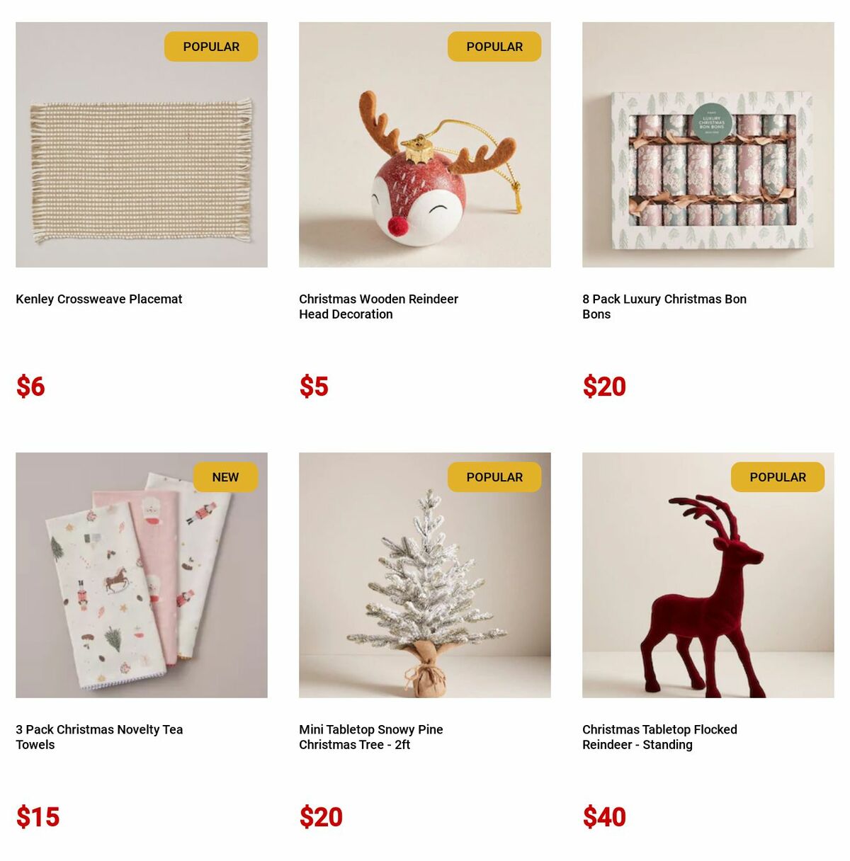 Target Catalogues from 28 November