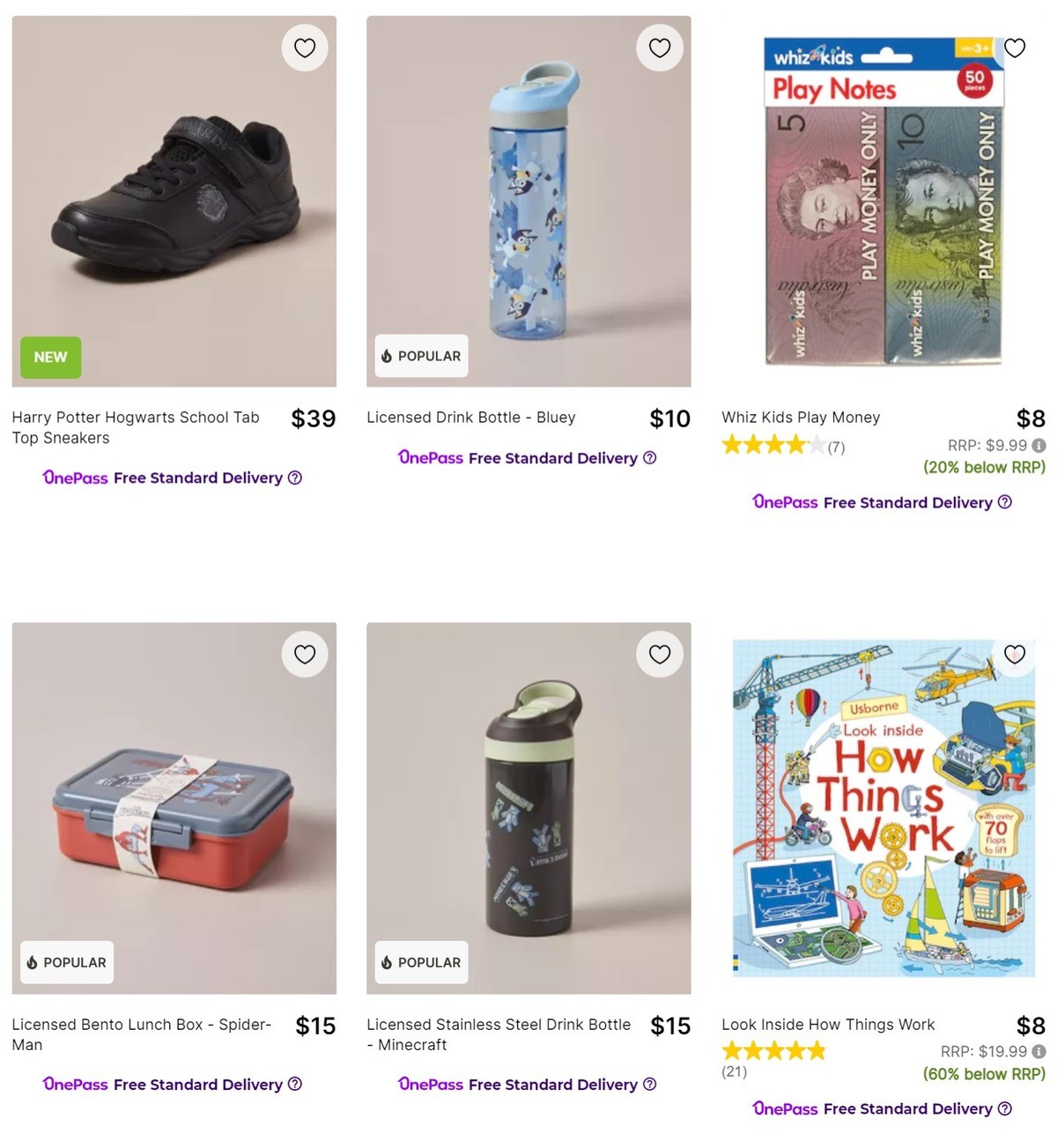 Target Catalogues from 4 January